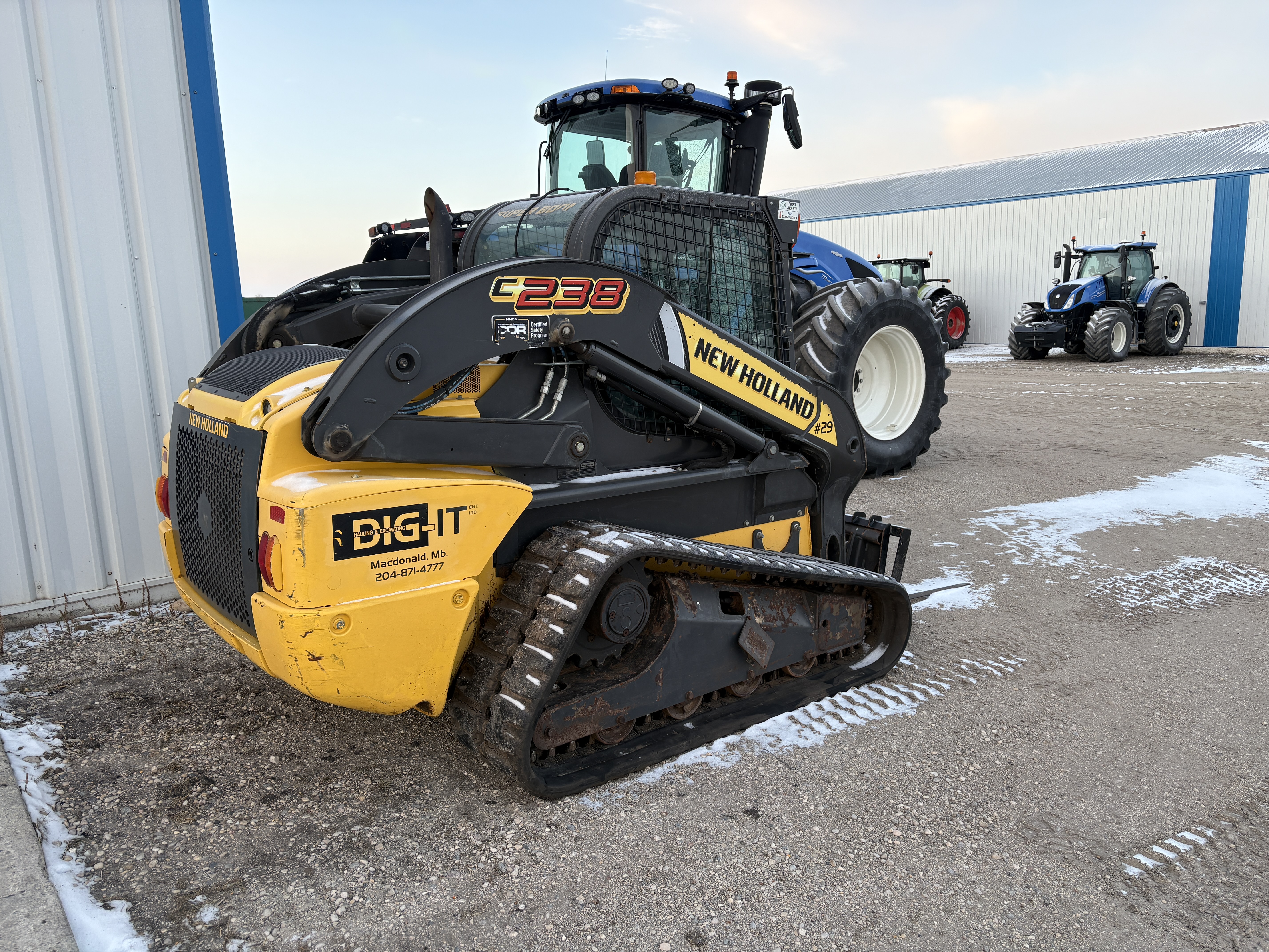 2013 New Holland C238 Compact Track Loader