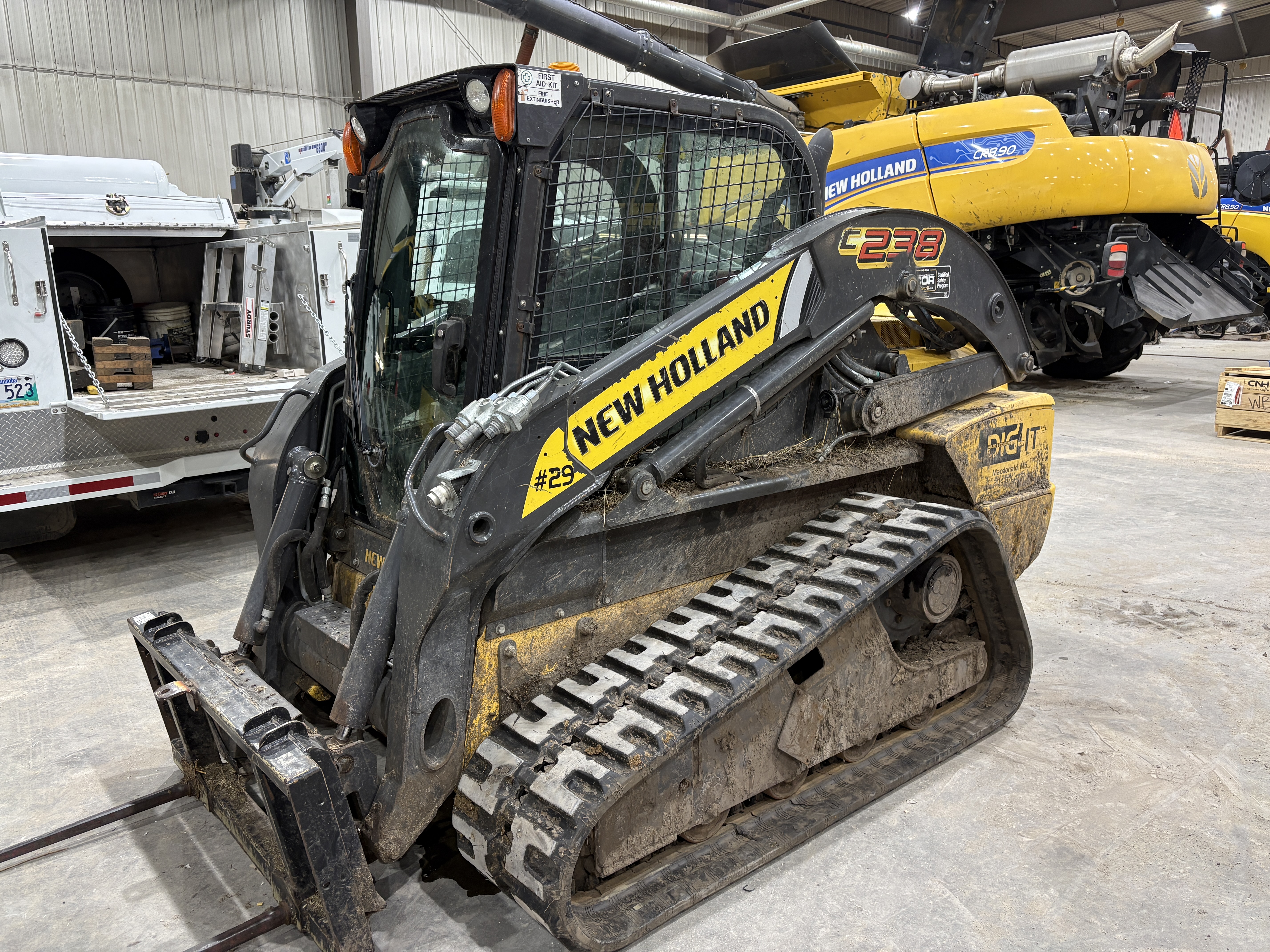 2013 New Holland C238 Compact Track Loader