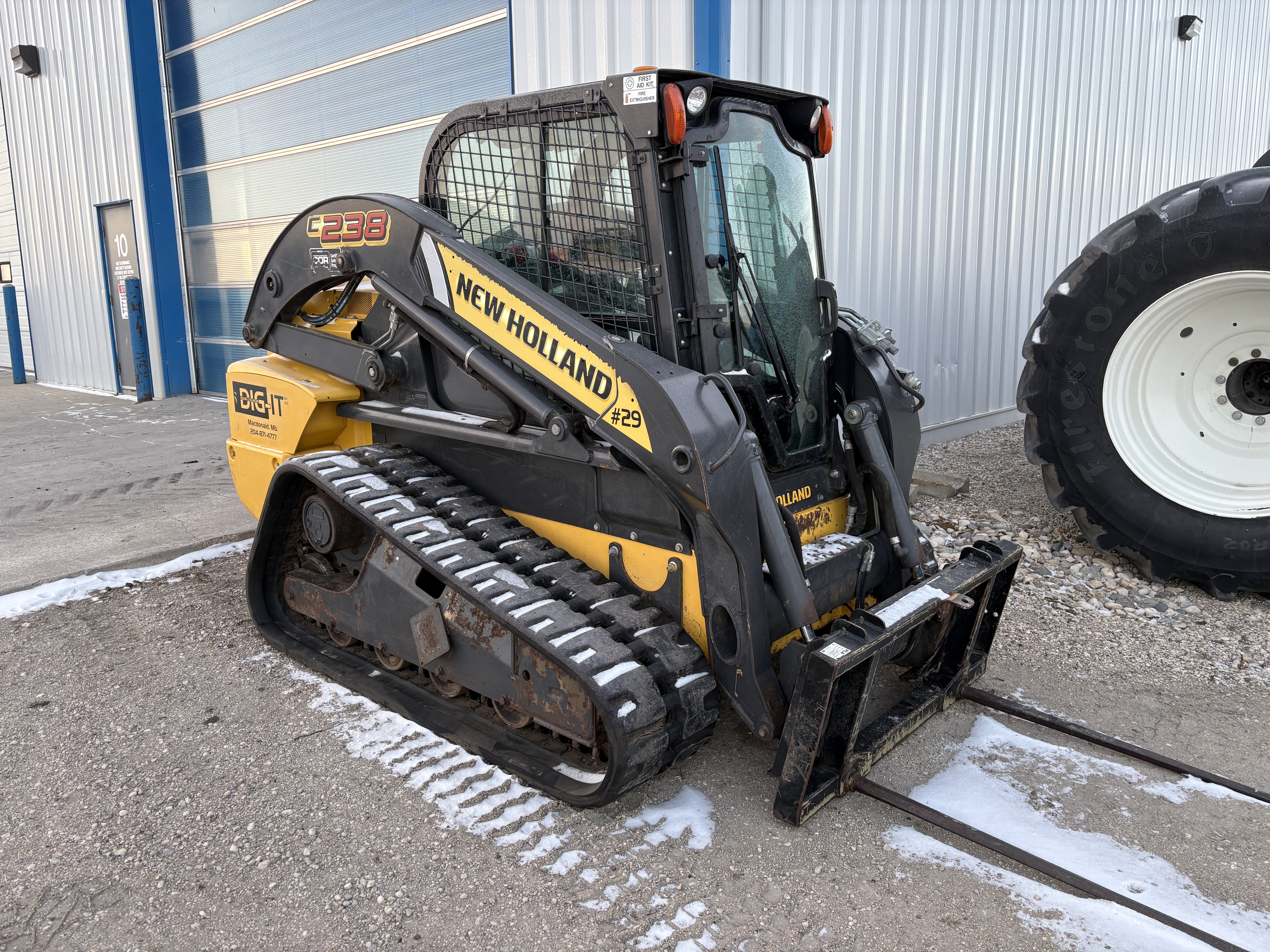 2013 New Holland C238 Compact Track Loader