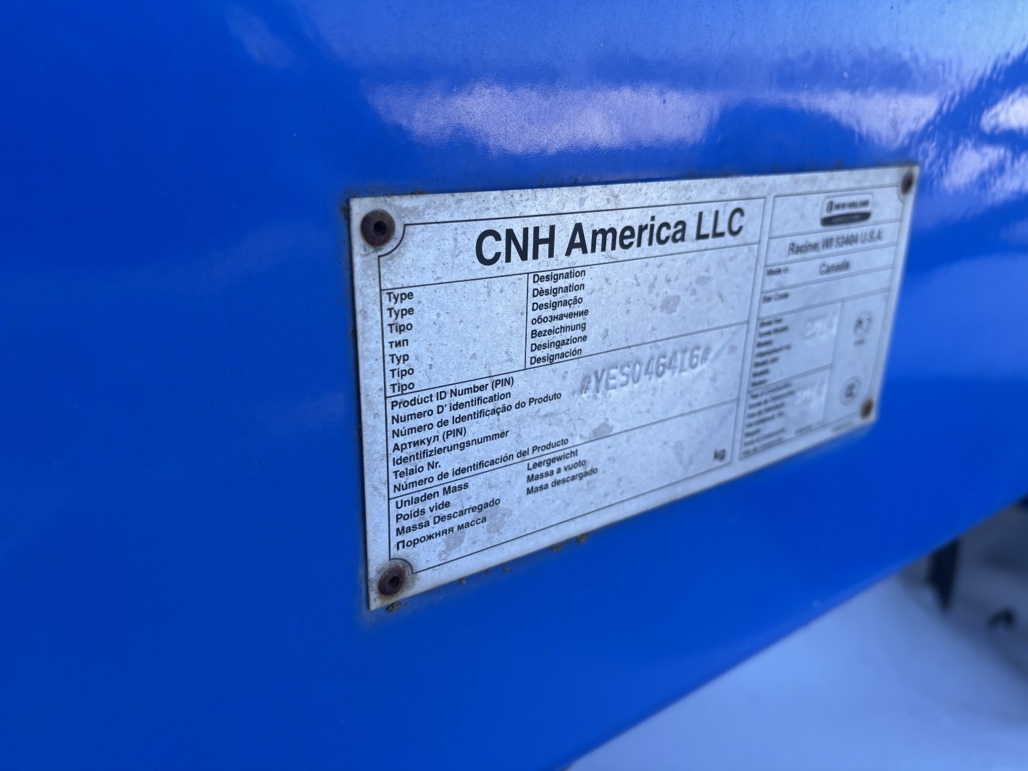 2014 New Holland P2080 Air Drill