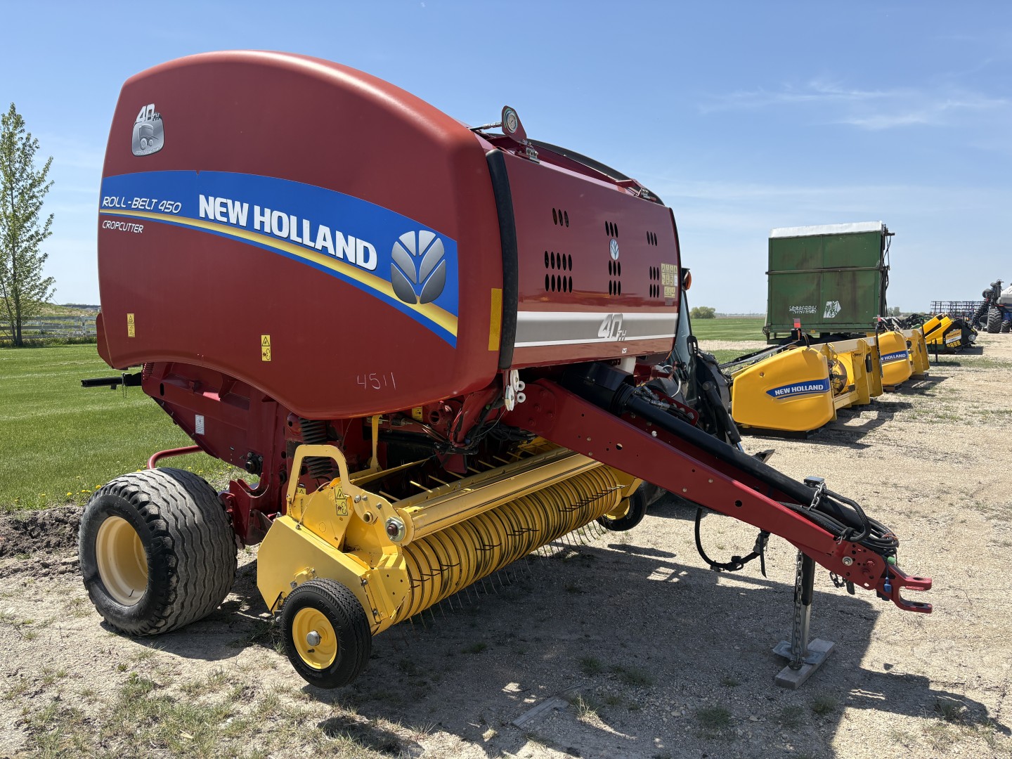 2015 New Holland RB450 Baler/Round