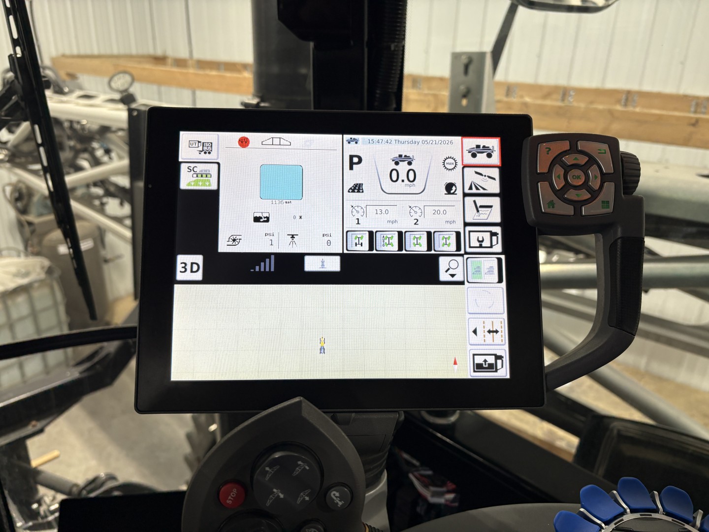 2019 RoGator RG1100C Sprayer/High Clearance