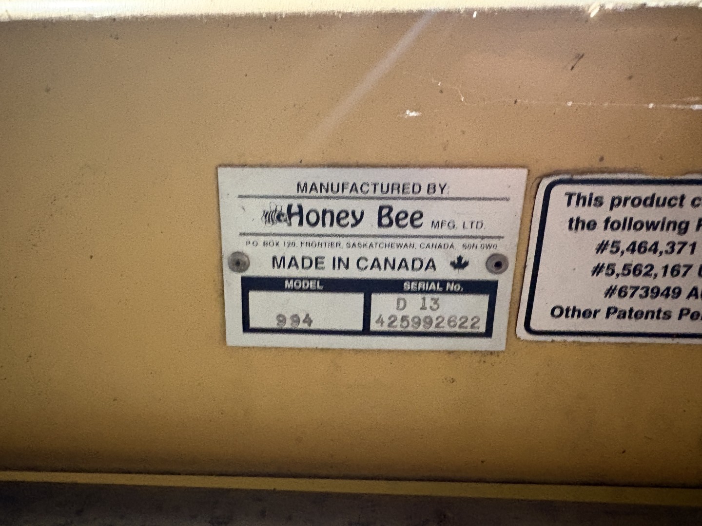 2000 New Holland HW300 Windrower