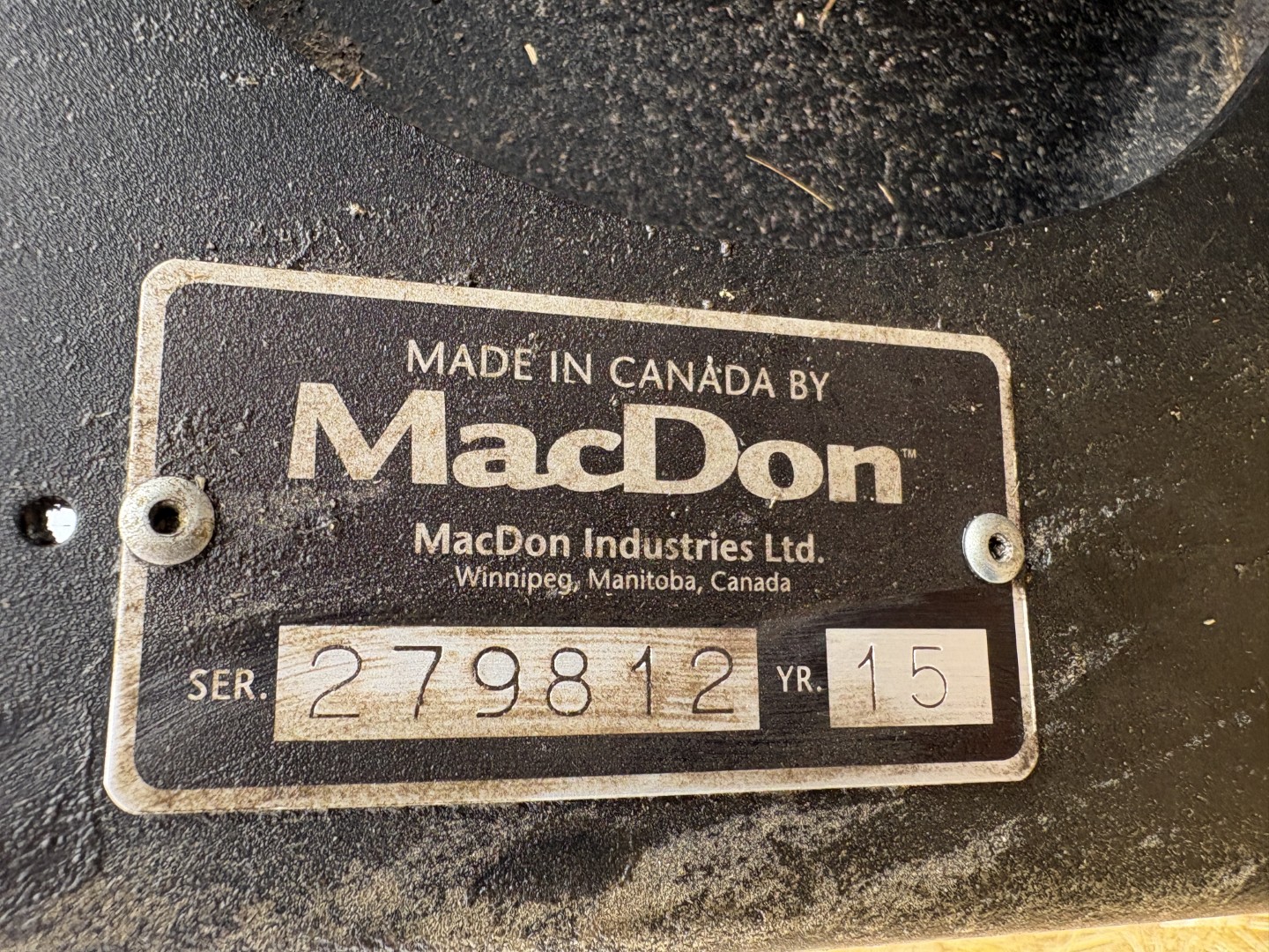 2015 MacDon FD75-35 Header Draper Flex