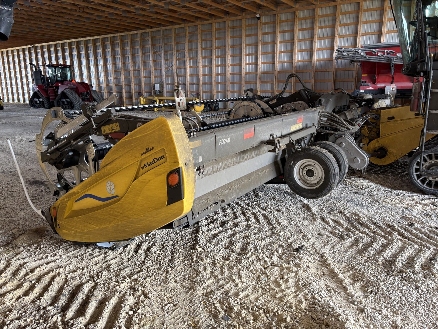 2024 MacDon FD240 Header Draper Flex