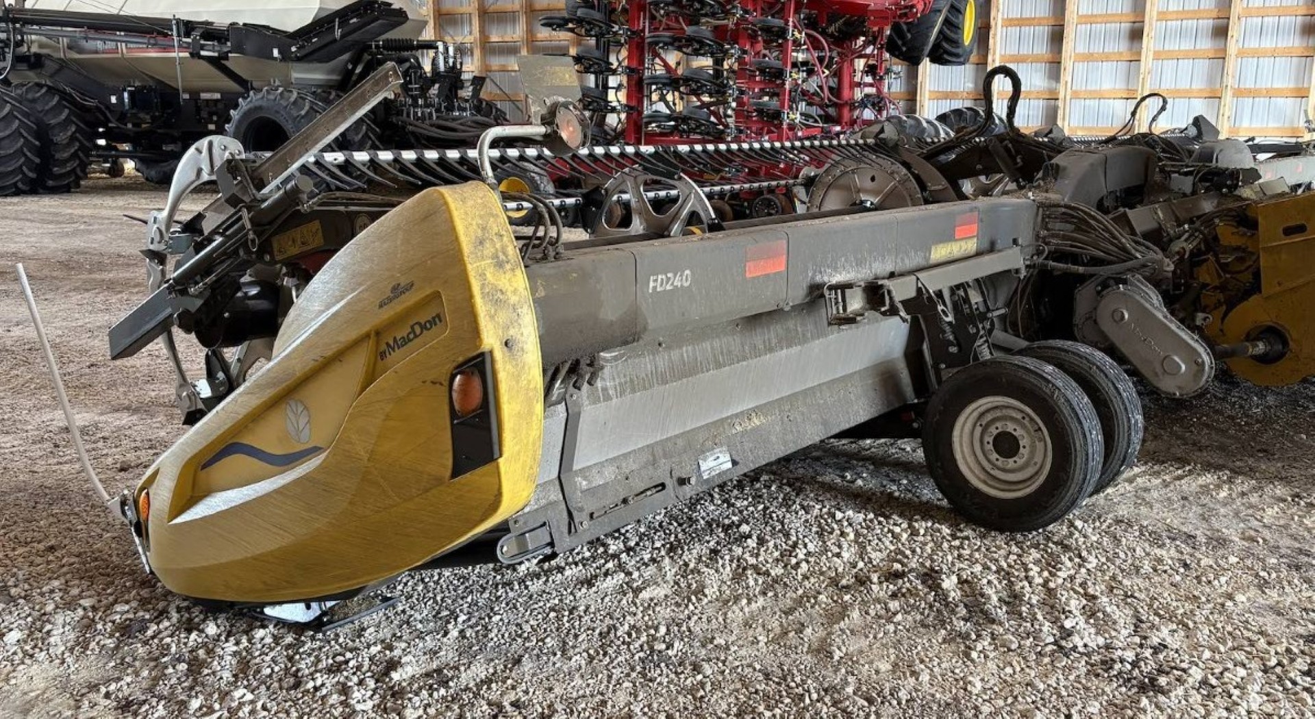 2024 MacDon FD240 Header Draper Flex