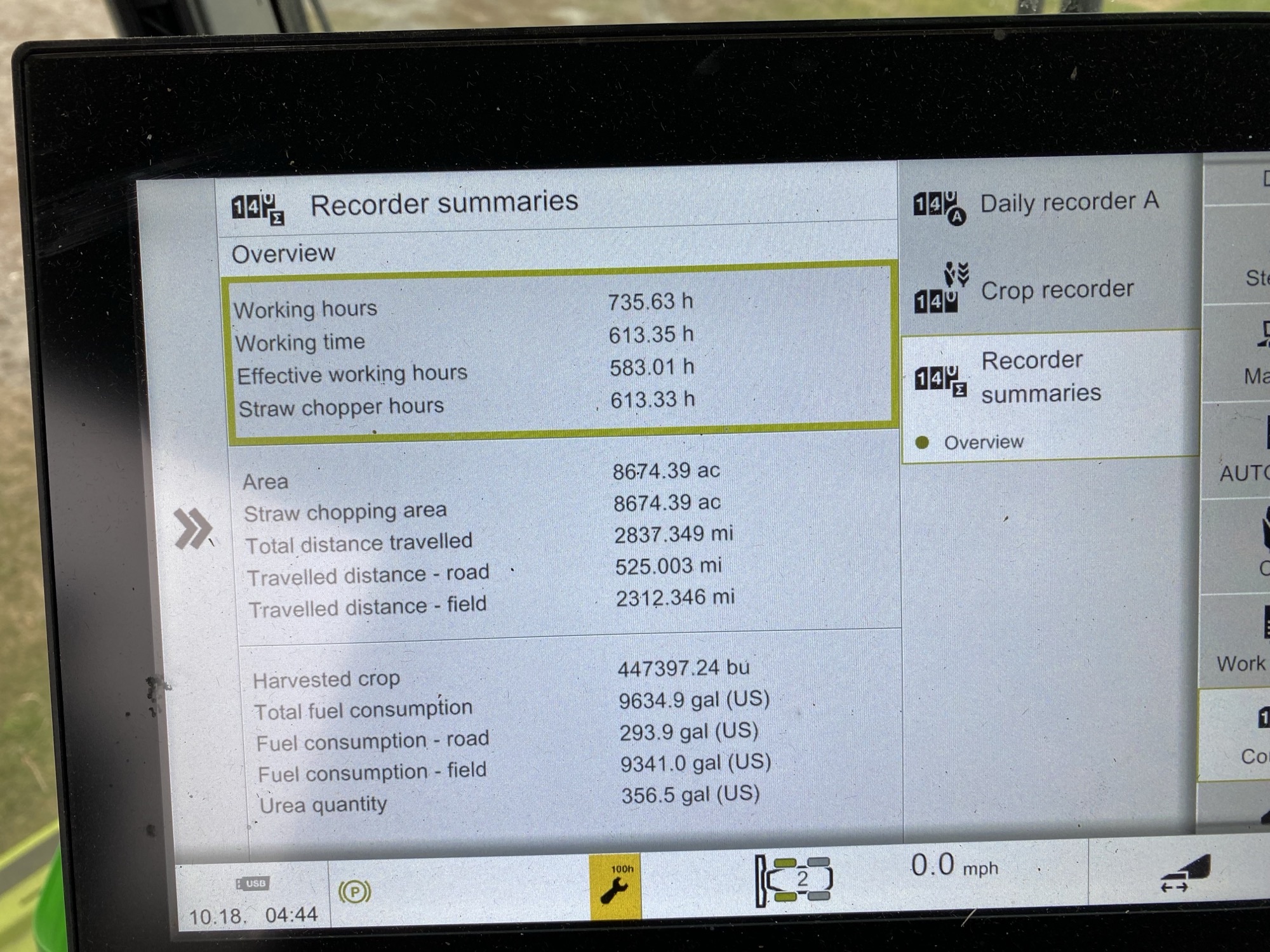 2021 CLAAS 7500TT Combine