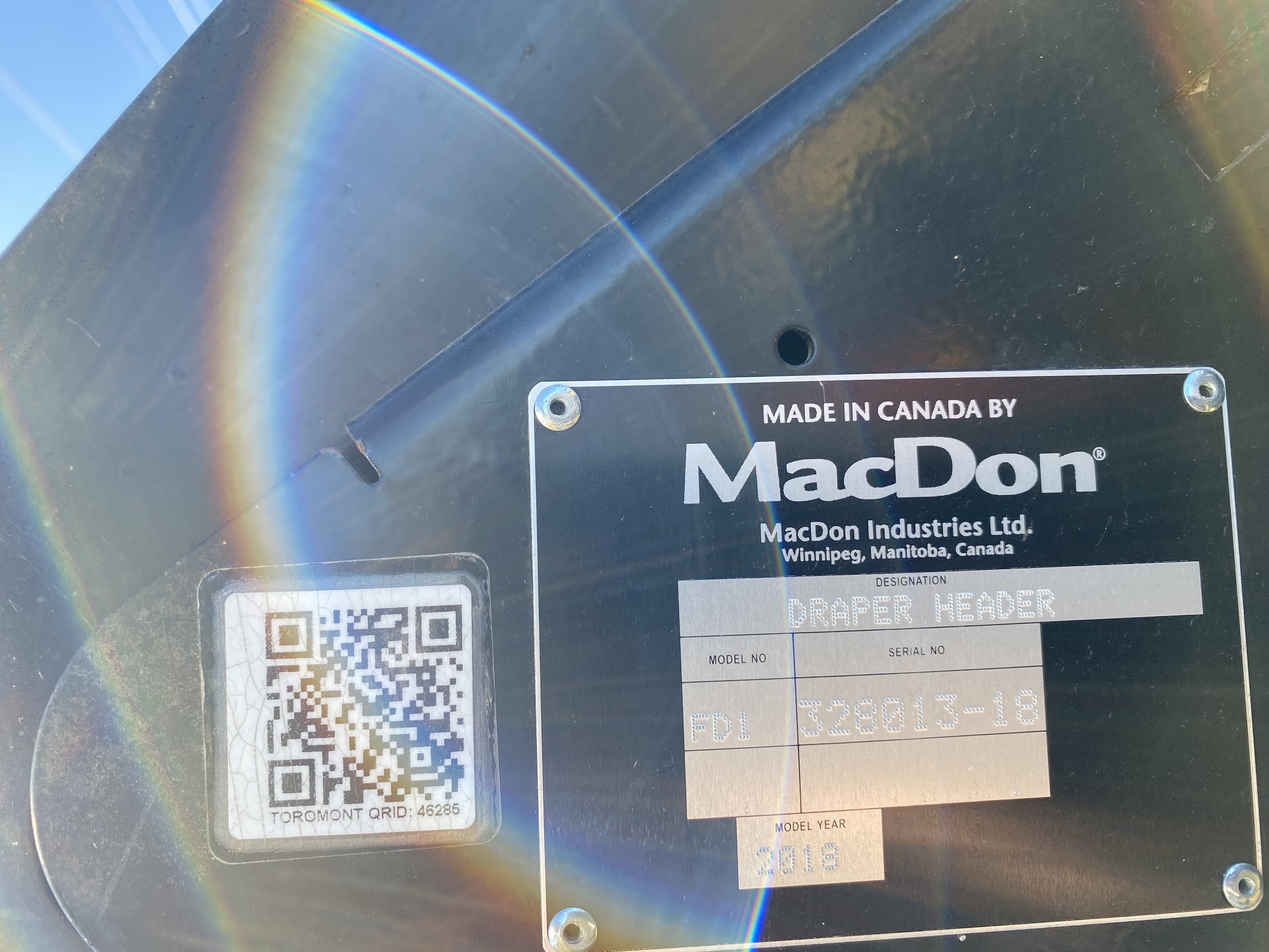 2018 MacDon FD145 - LEXION Header Combine