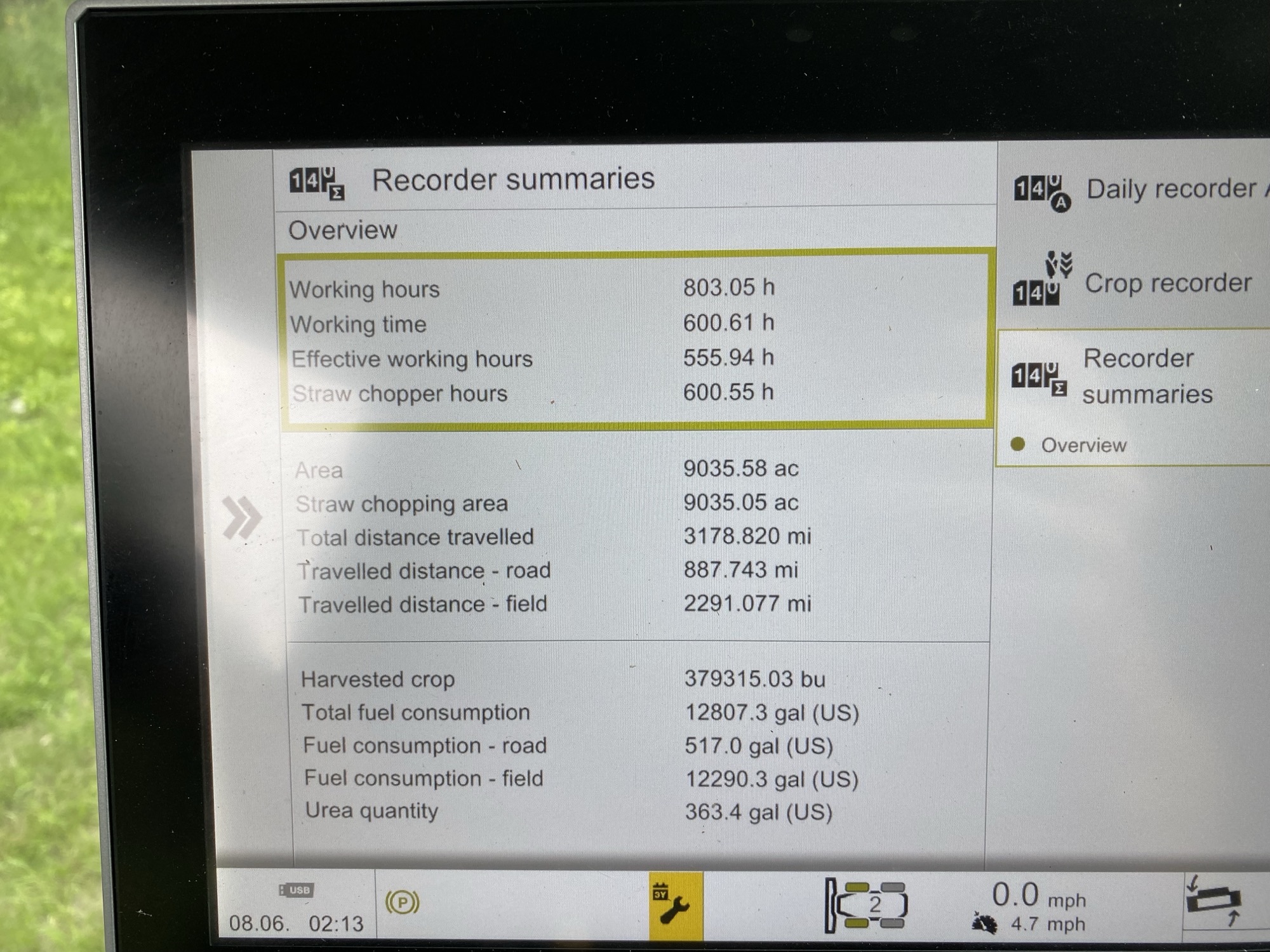 2022 CLAAS 8800TT small grains Combine
