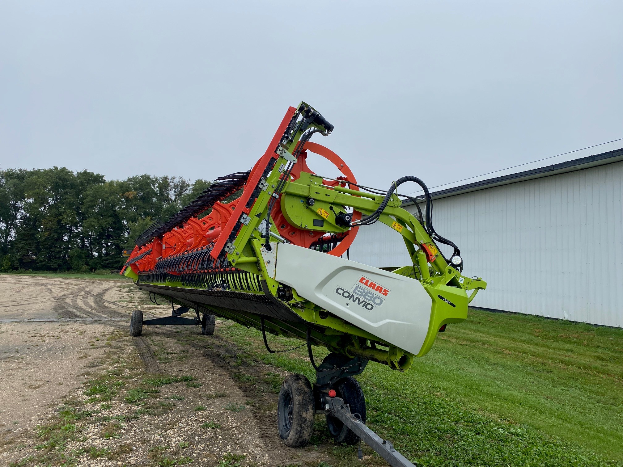 2022 CLAAS Convio Flex 1380 Header Combine