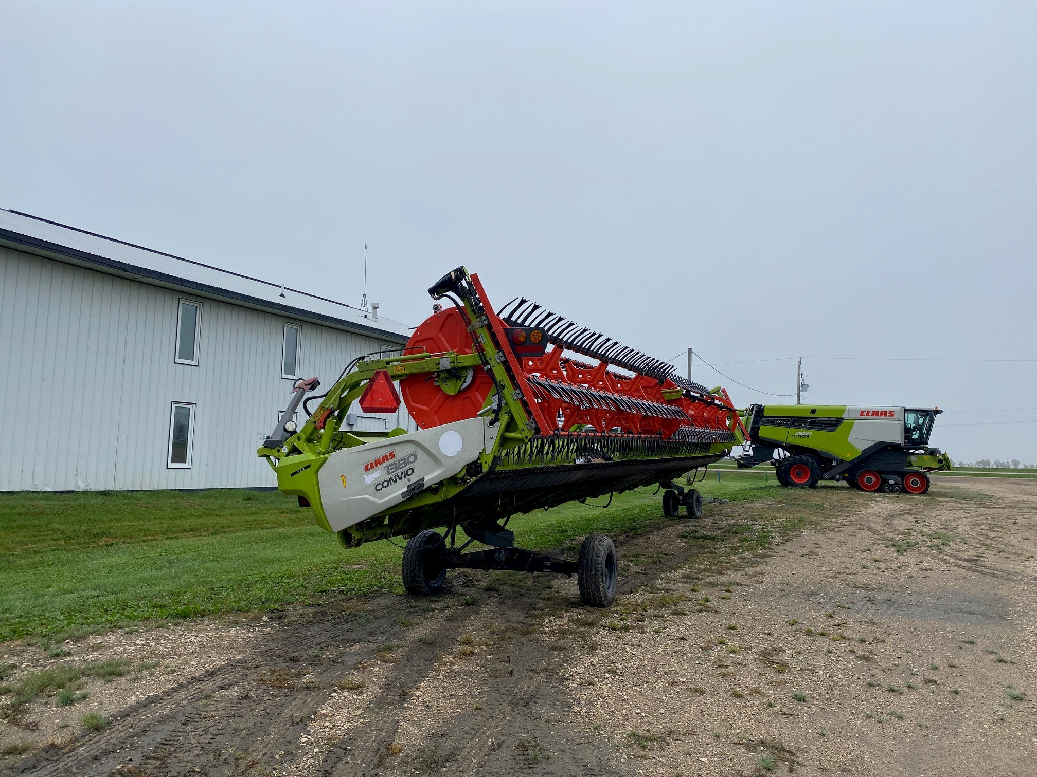2022 CLAAS Convio Flex 1380 Header Combine
