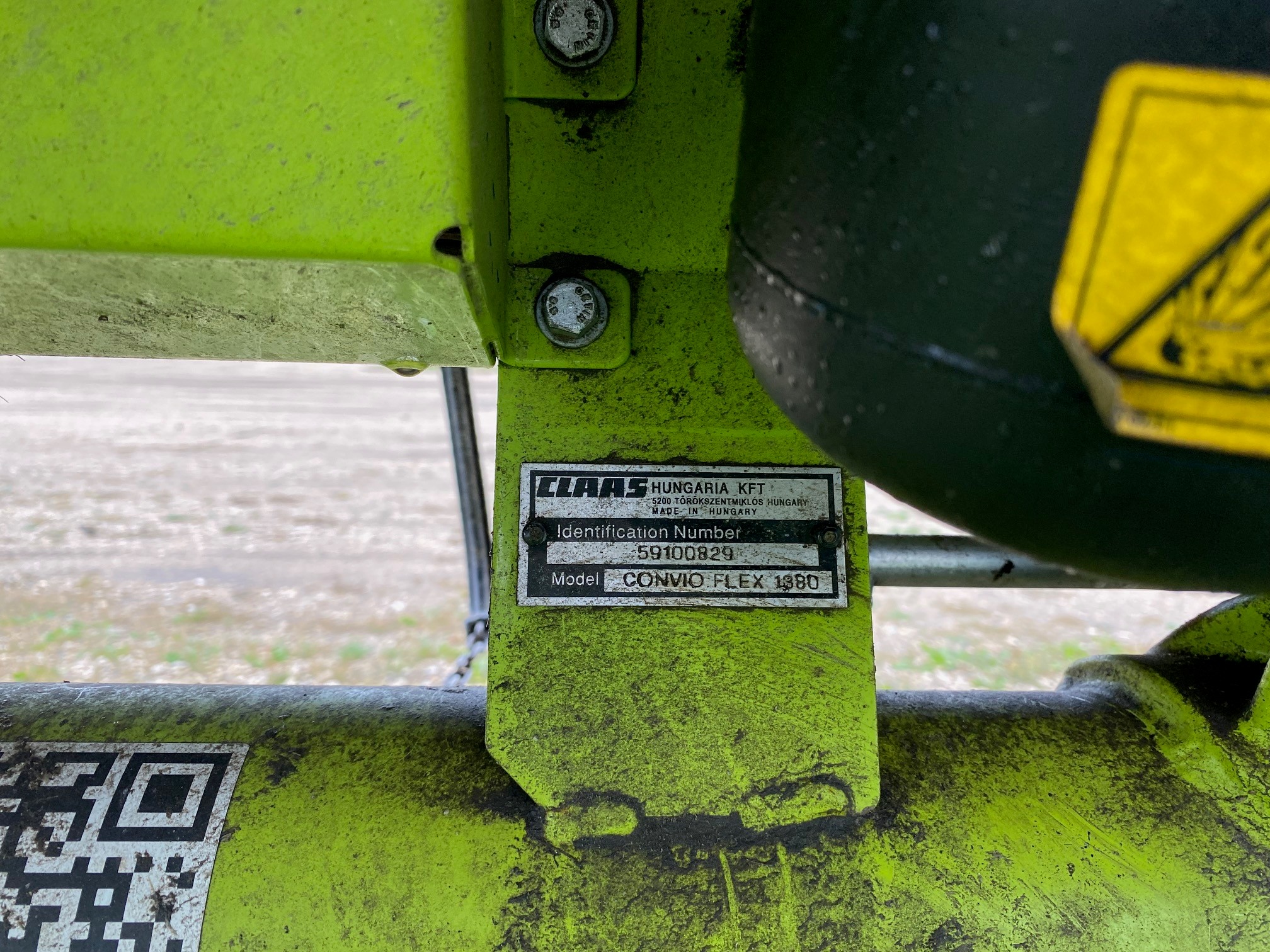 2022 CLAAS Convio Flex 1380 Header Combine