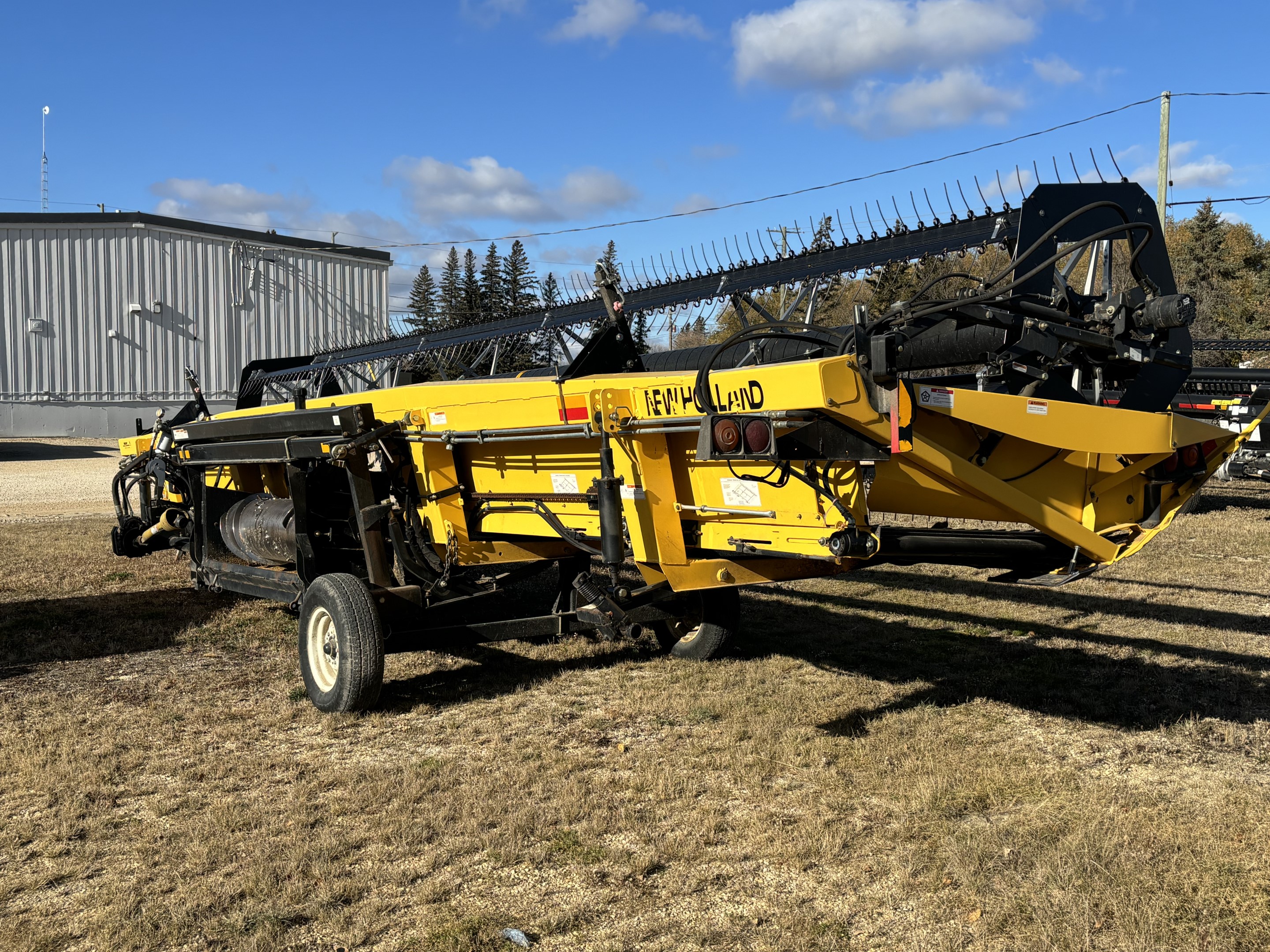 2003 New Holland 94C Header Draper