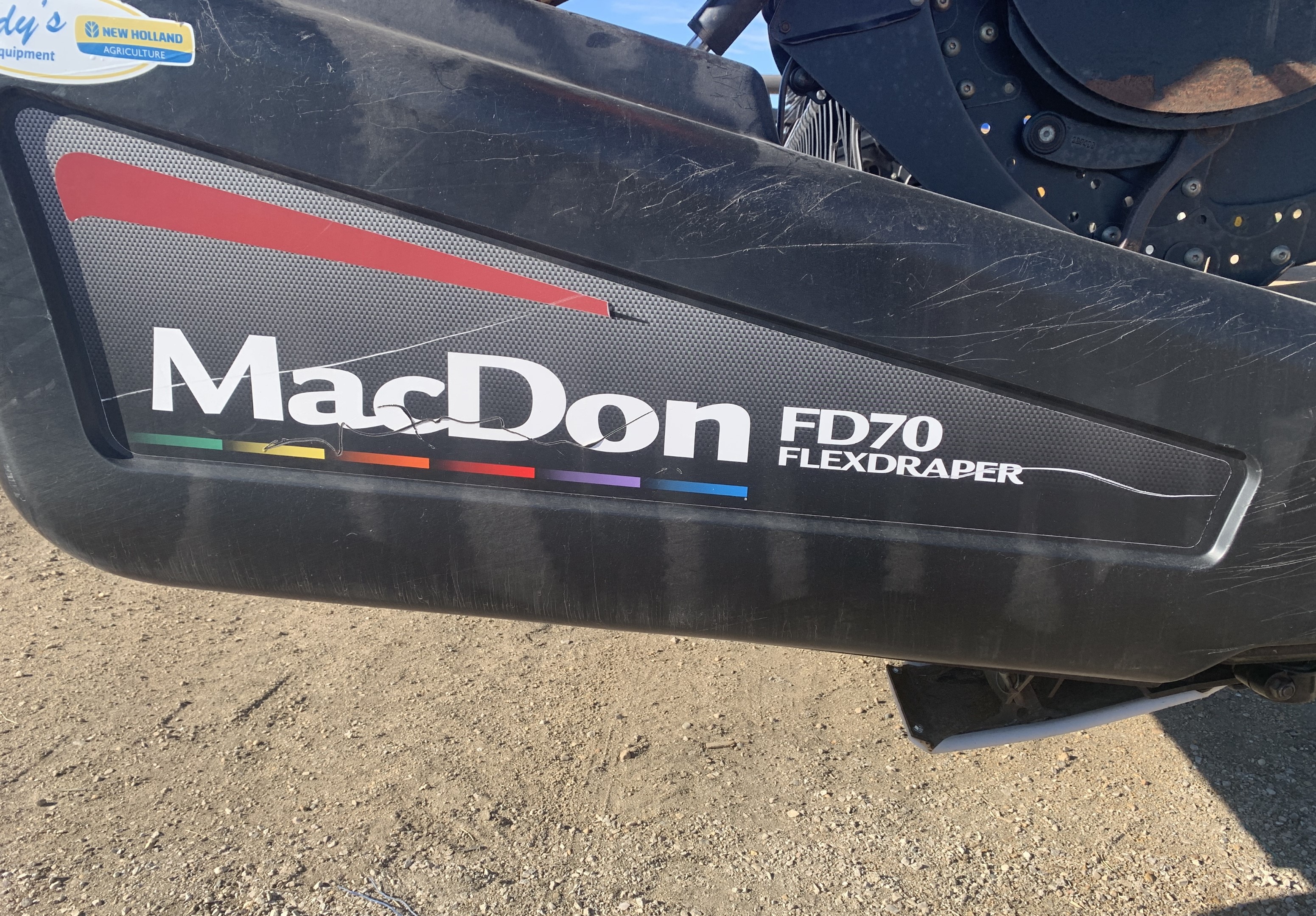 2011 MacDon FD70-45 Header Draper Flex