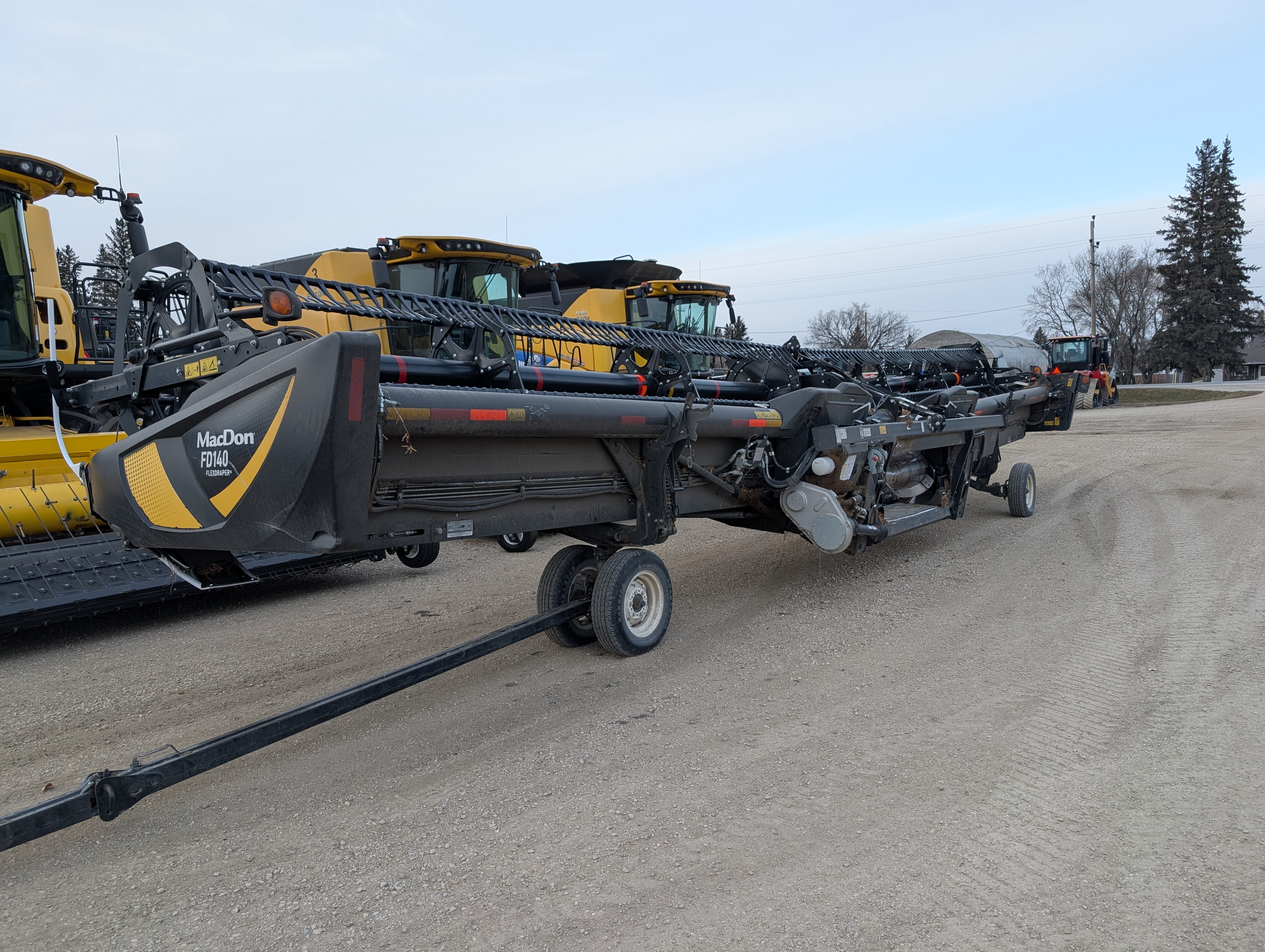 2018 MacDon FD140 Header Draper Flex