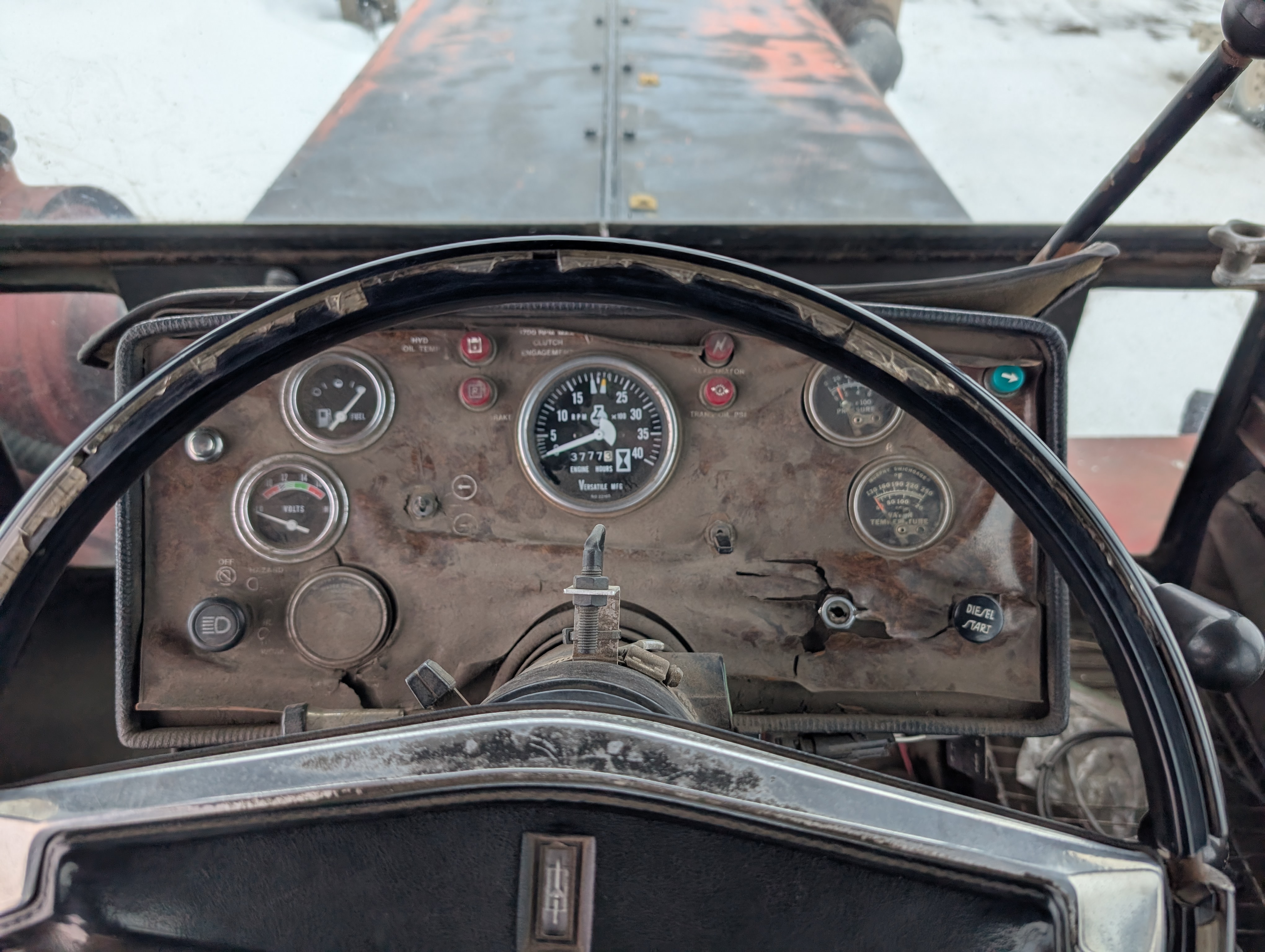 1980 Versatile 895 Tractor 4WD