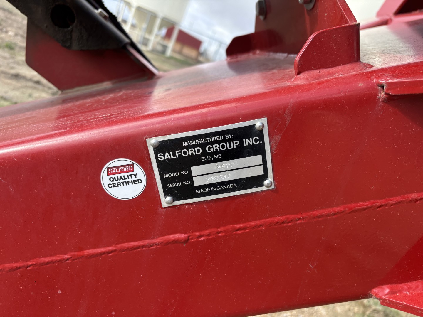2021 Salford 8611 Fertilizer Spreader