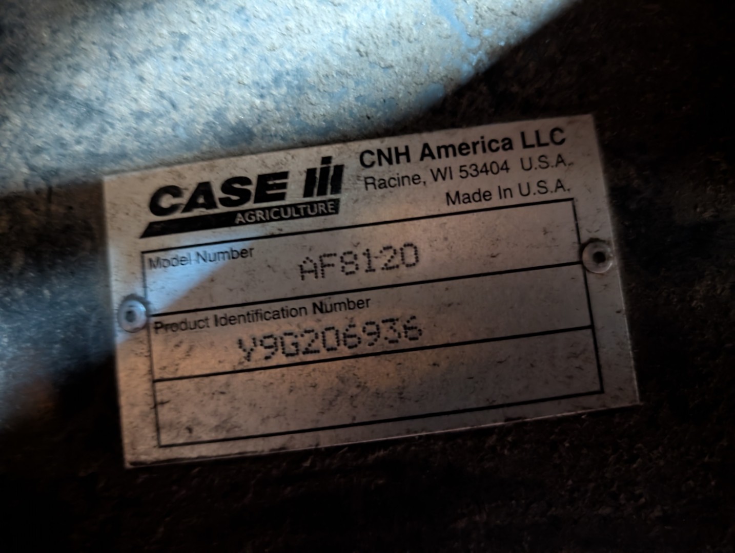 2010 Case IH 8120 Combine