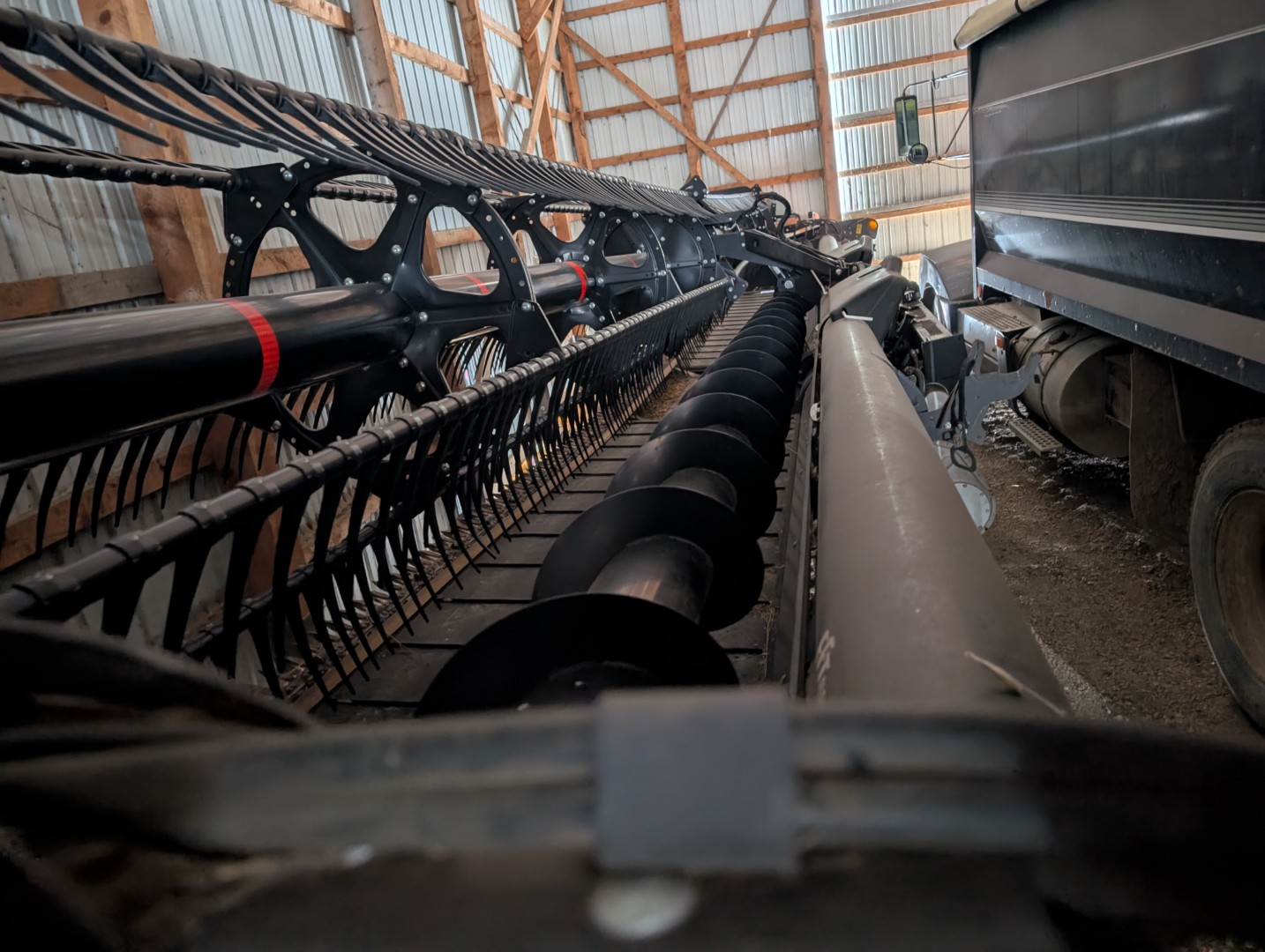 2018 MacDon FD140 Header Draper Flex