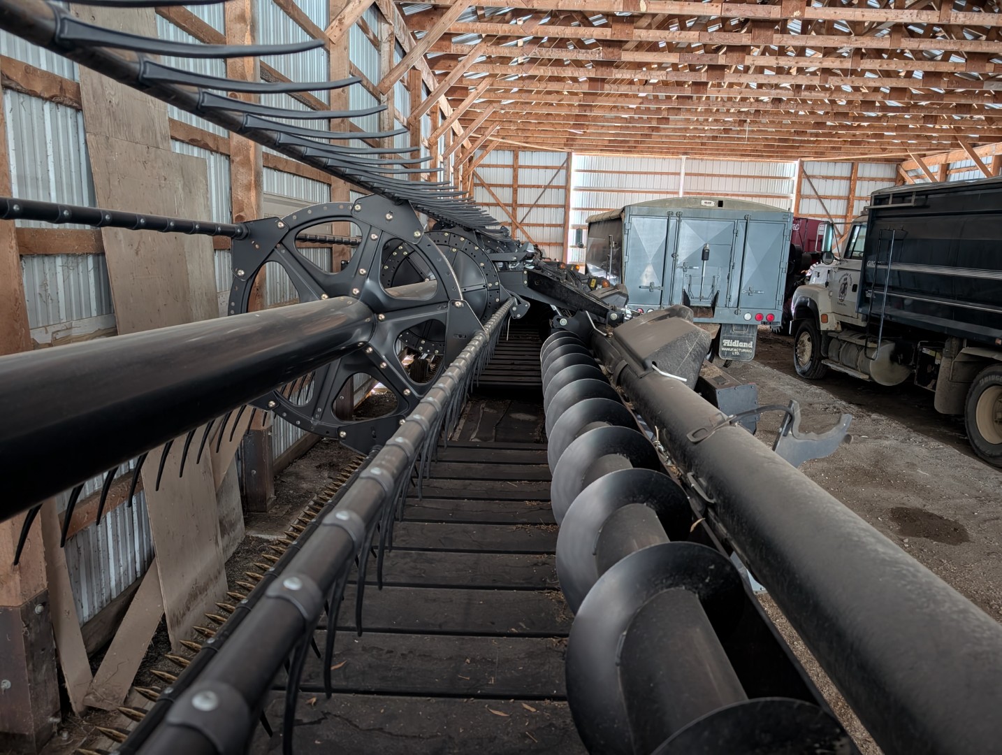 2017 MacDon FD75-35 Header Draper Flex
