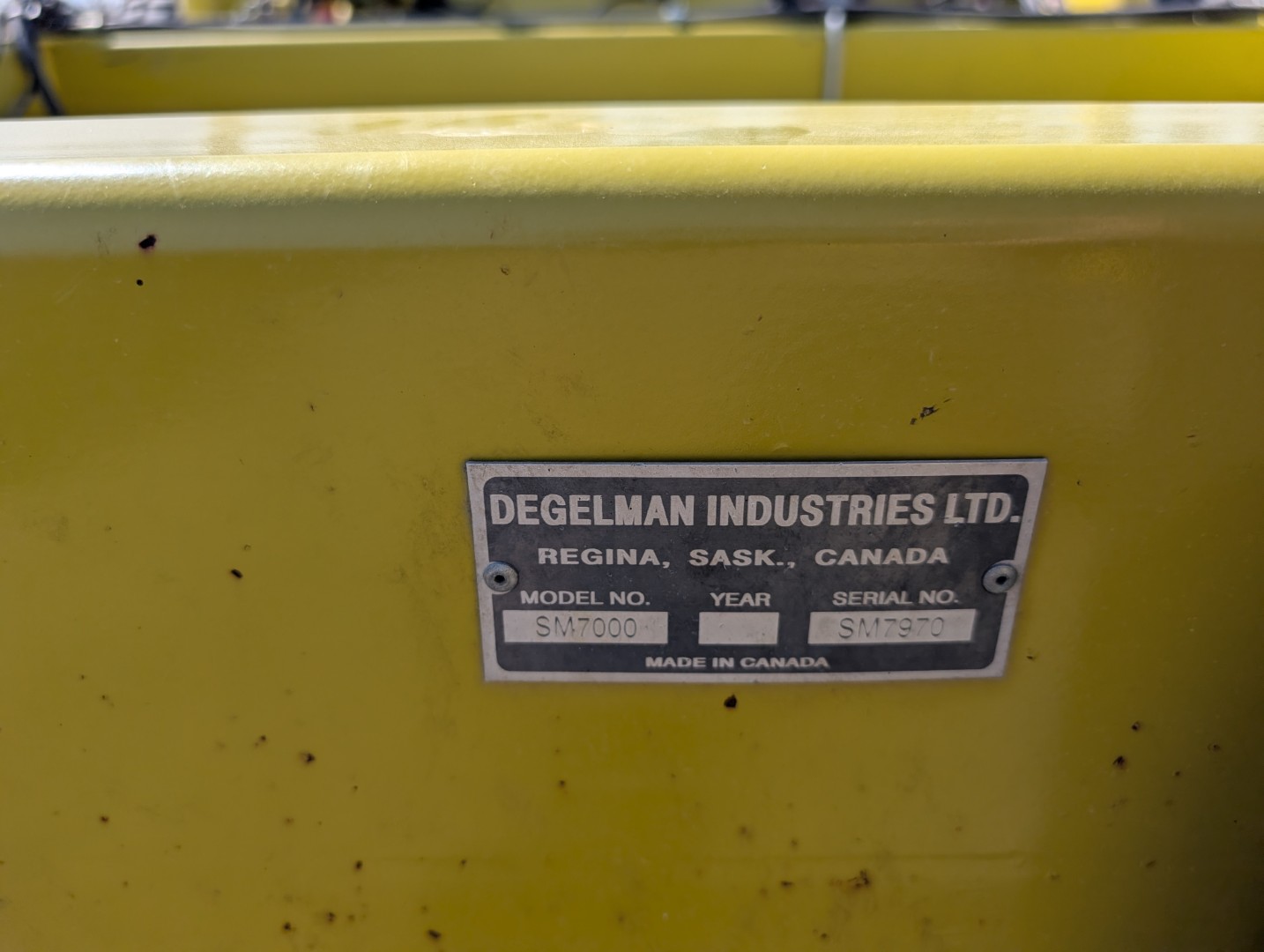 2018 Degelman STRAWMASTER Harrow Heavy