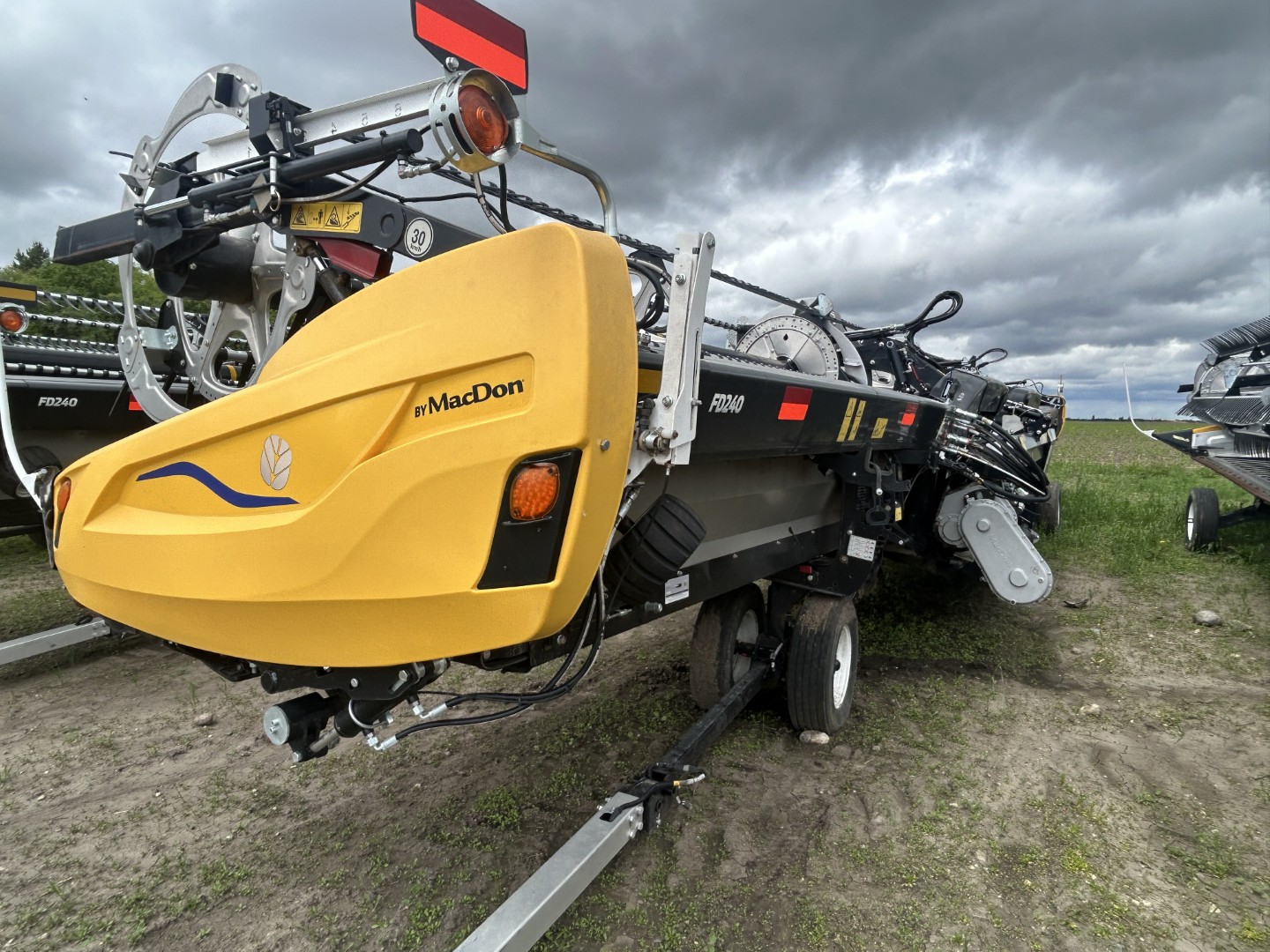 2025 MacDon FD240 Header Draper Flex