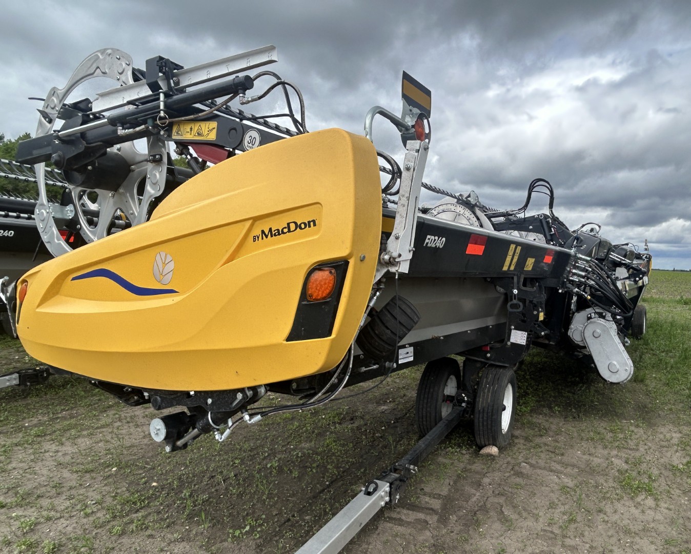 2025 MacDon FD240 Header Draper Flex