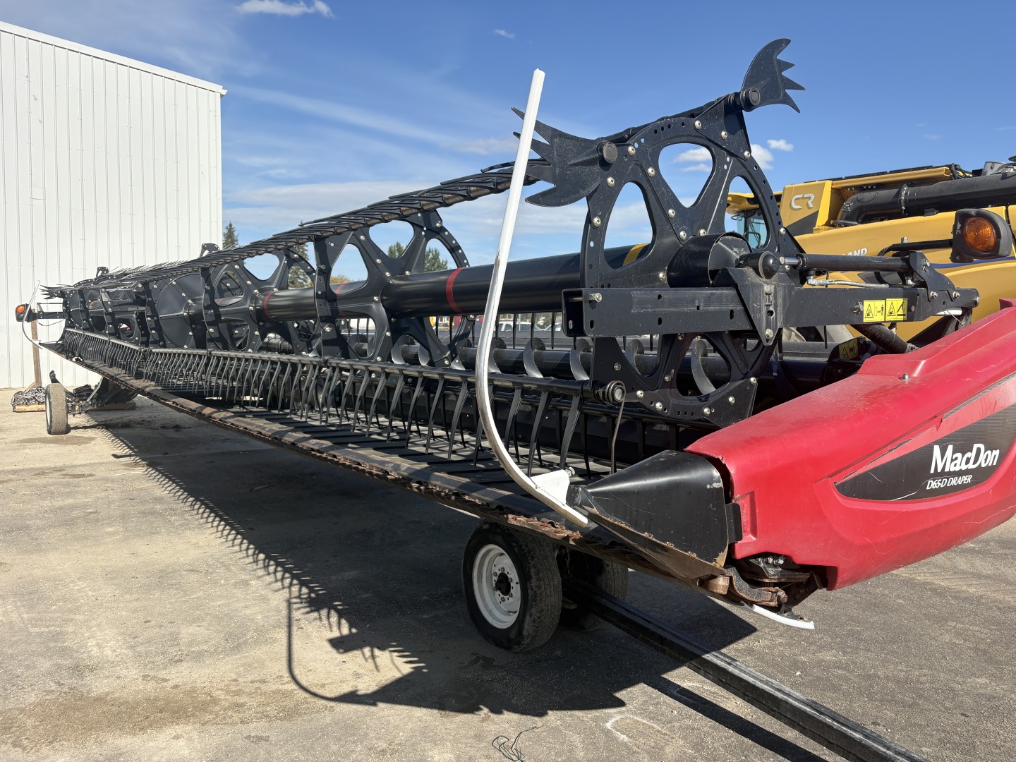 2016 MacDon D65 Header Draper