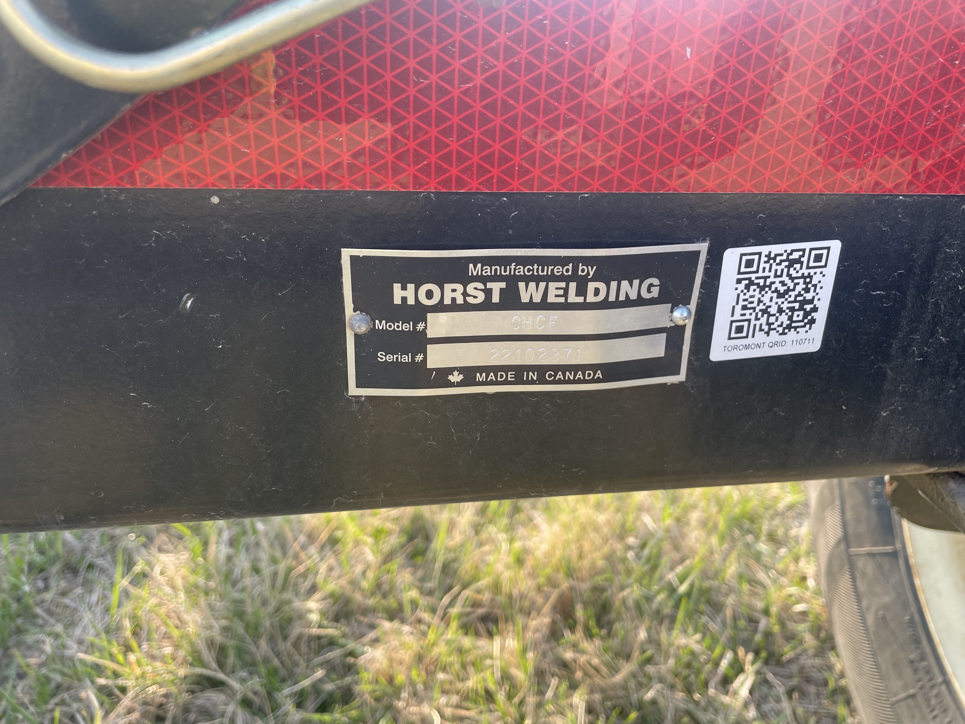 2022 Horst CHCF45 Header Transport