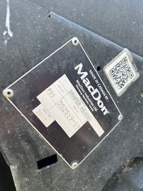 2019 MacDon FD140 - LEXION Header Combine