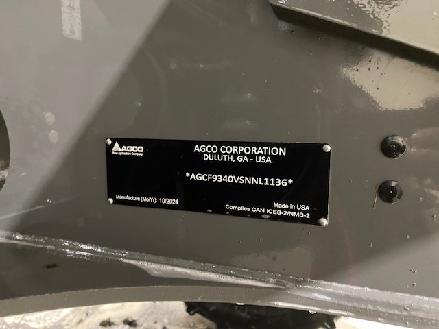 2025 Fendt FTRG934 Sprayer/High Clearance