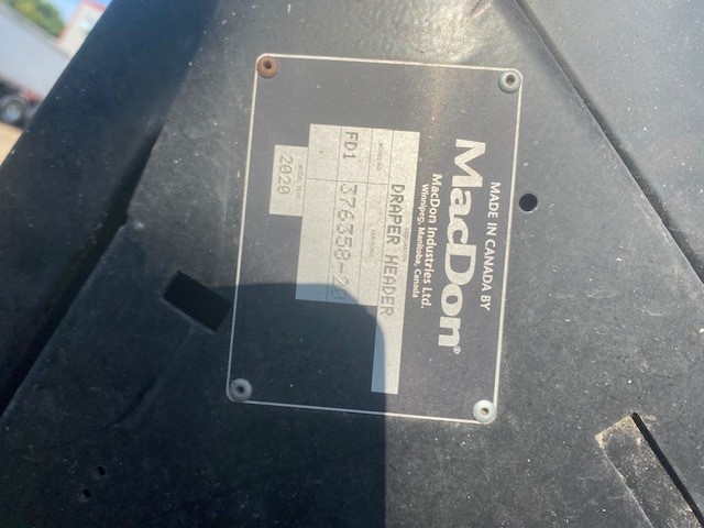 2020 MacDon FD140 Header Combine