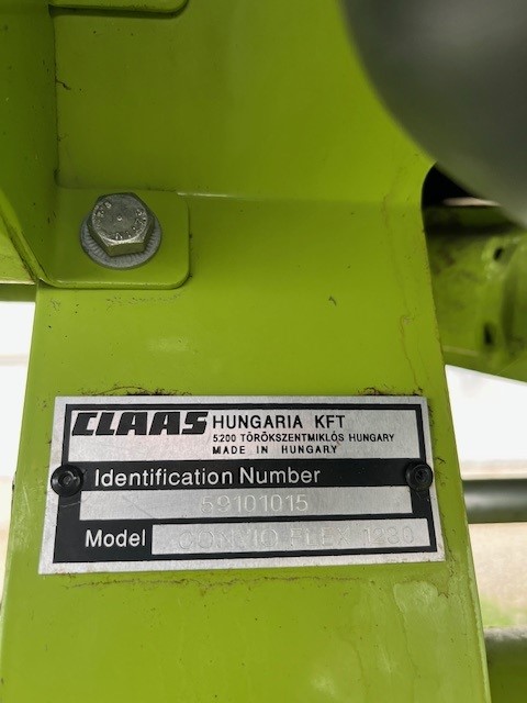 2022 CLAAS Convio Flex 1230 Header Combine