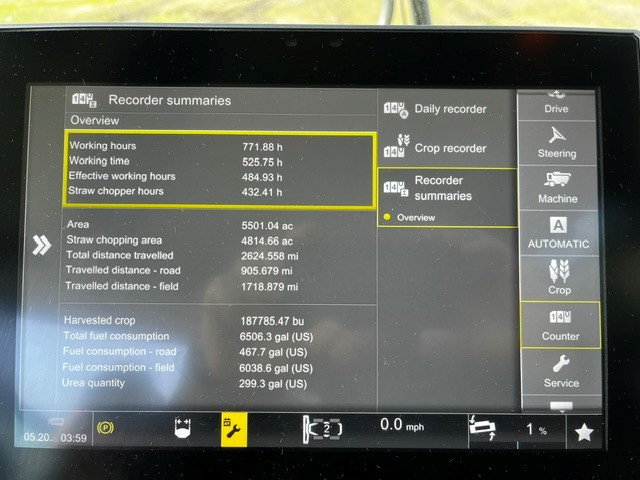 2022 CLAAS 6800TT Combine