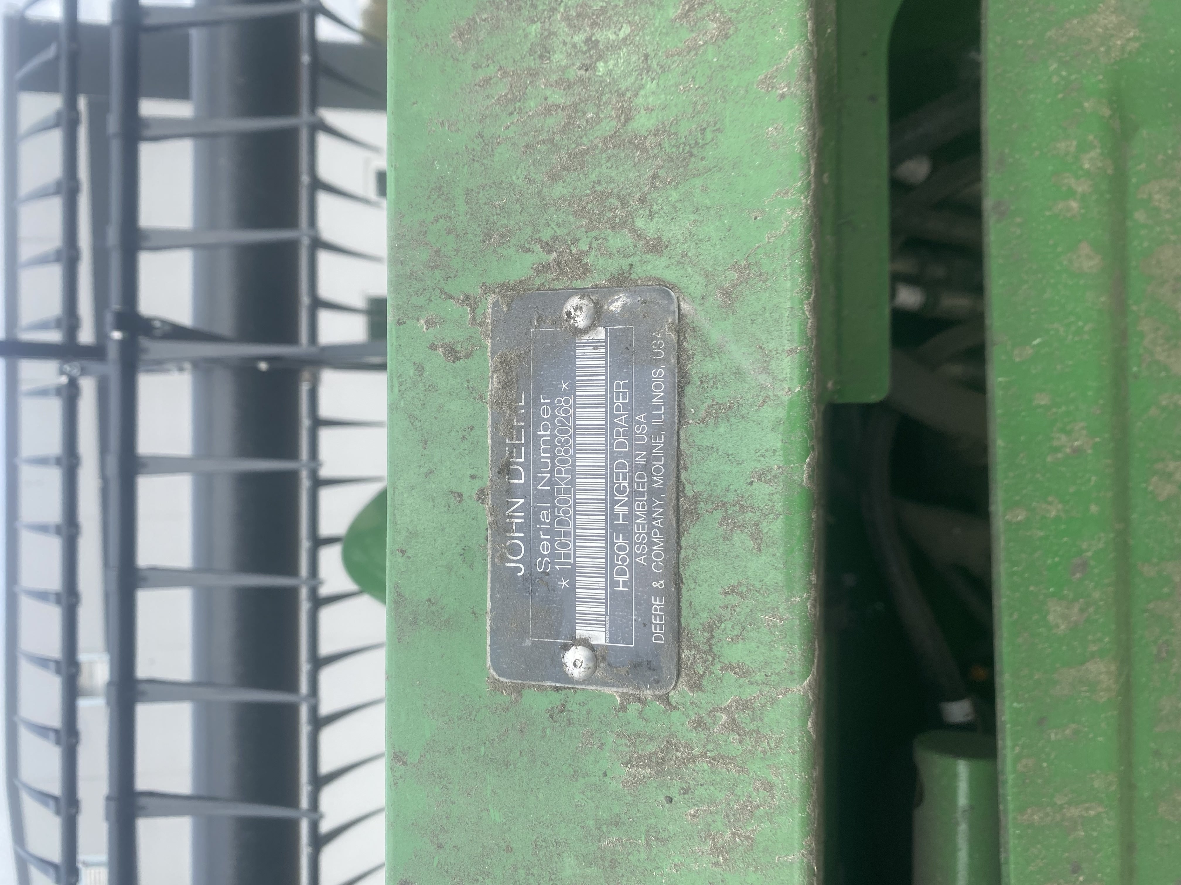 2024 John Deere HD50F Header Combine