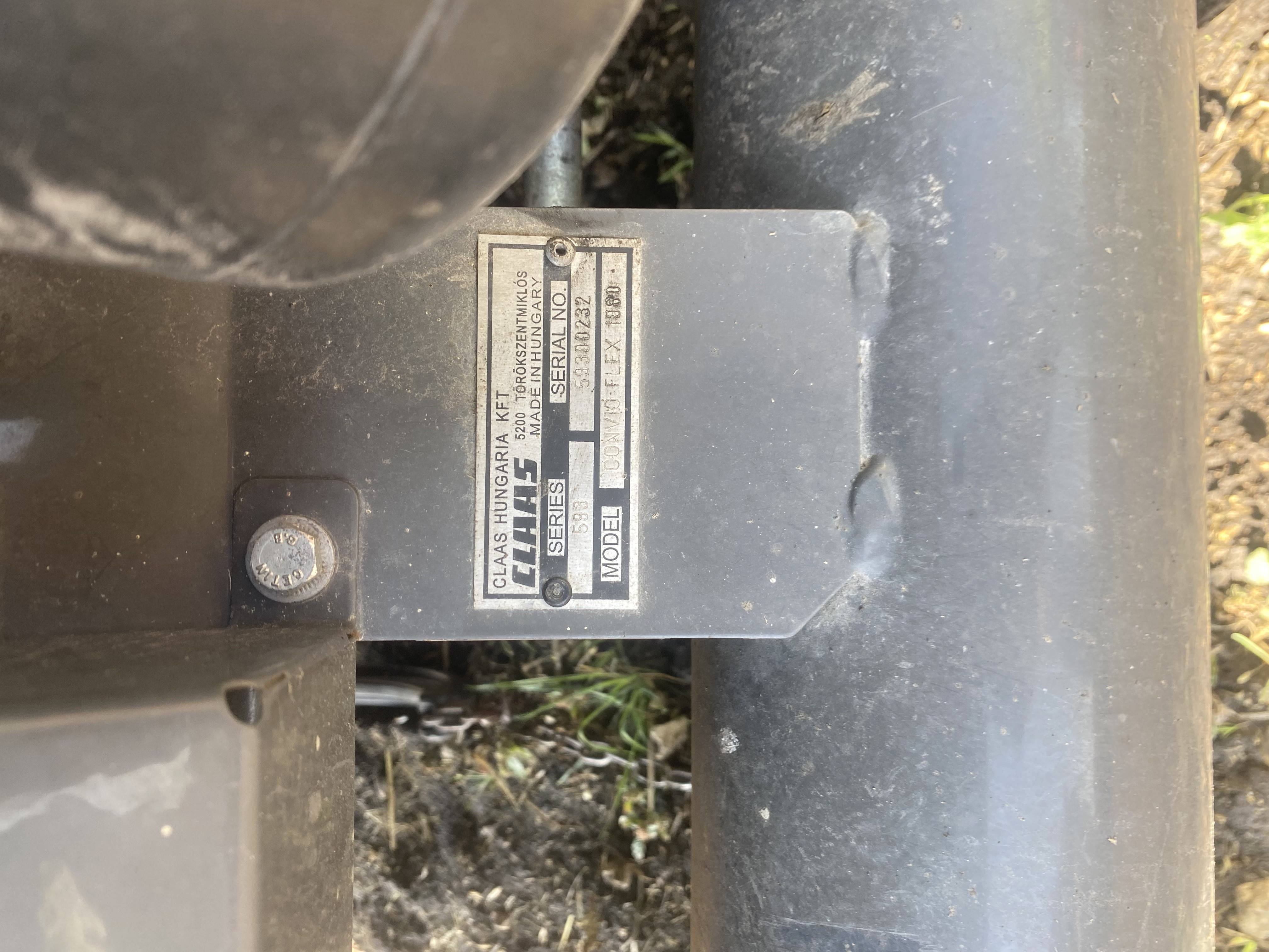 2020 CLAAS Convio 1080 Header Combine