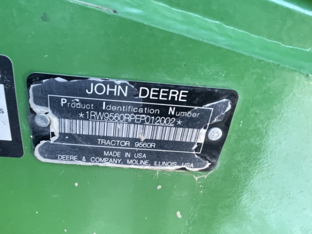 2014 John Deere 9560R Tractor 4WD