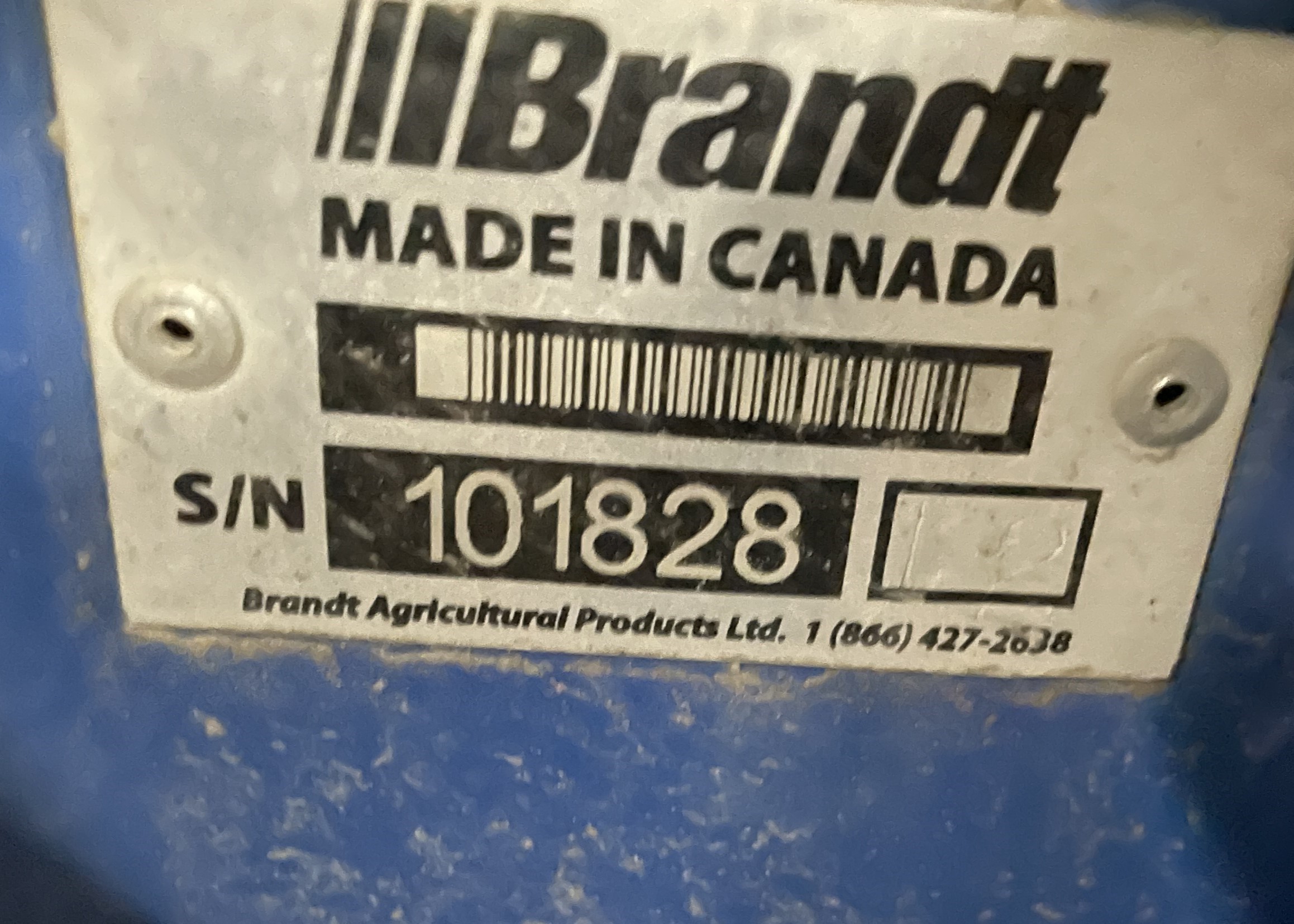 2012 Brandt 1020 XR Grain Cart