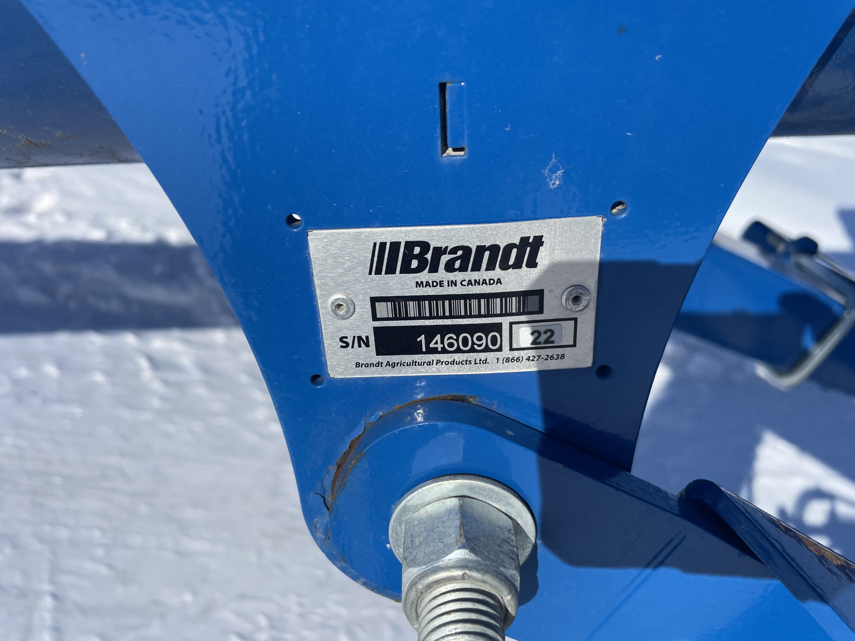 2022 Brandt 1345LP Grain Auger