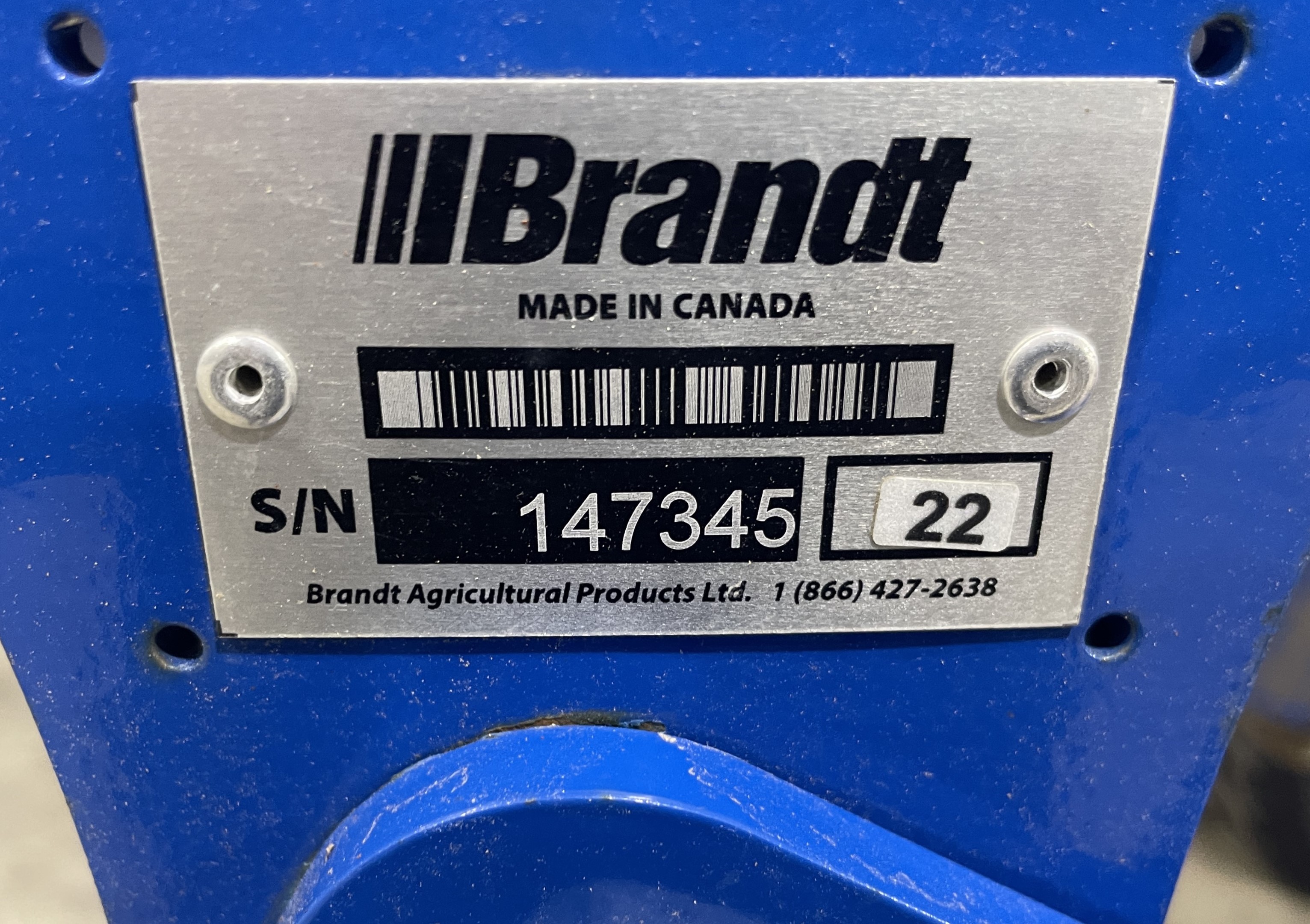 2022 Brandt 1345AHP Grain Auger