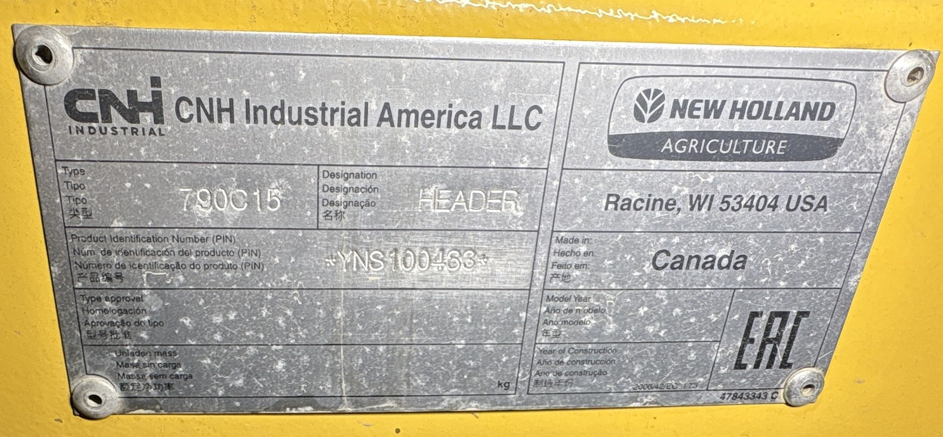 2022 New Holland CR8.90Z Combine