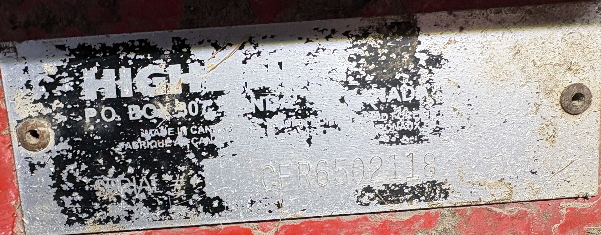 2018 Highline CFR650-100 Bale Processor