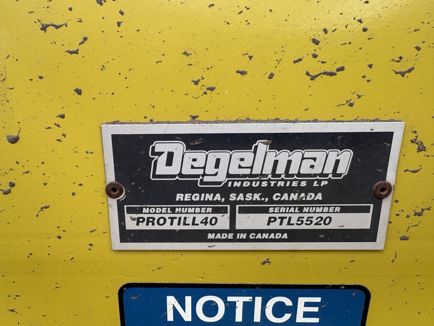 2022 Degelman PROTILL 40 Disk High Speed