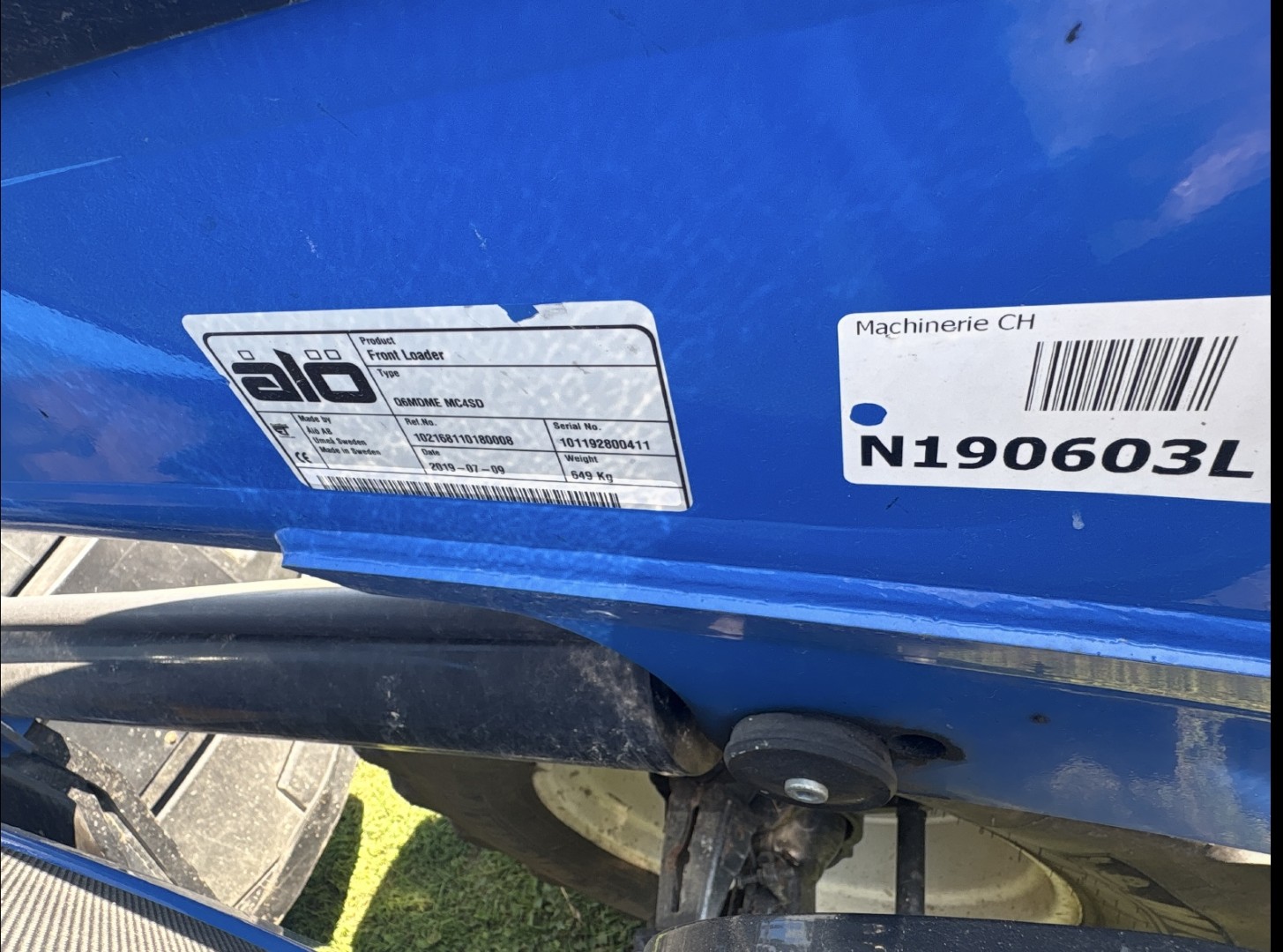 2018 New Holland T7.210 Tractor