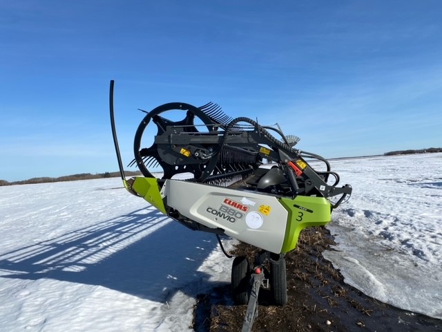 2021 CLAAS Convio Flex 1380 Header Combine