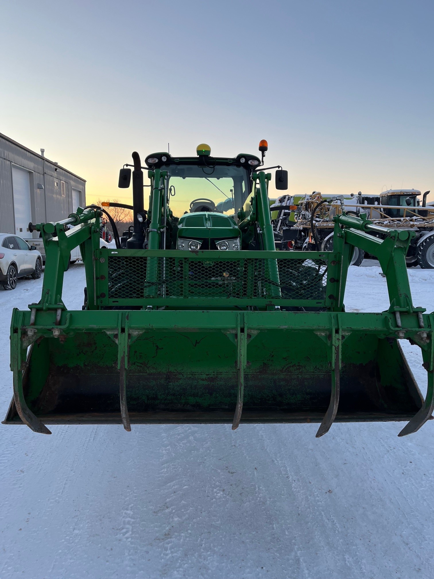 2021 John Deere 6155R Tractor