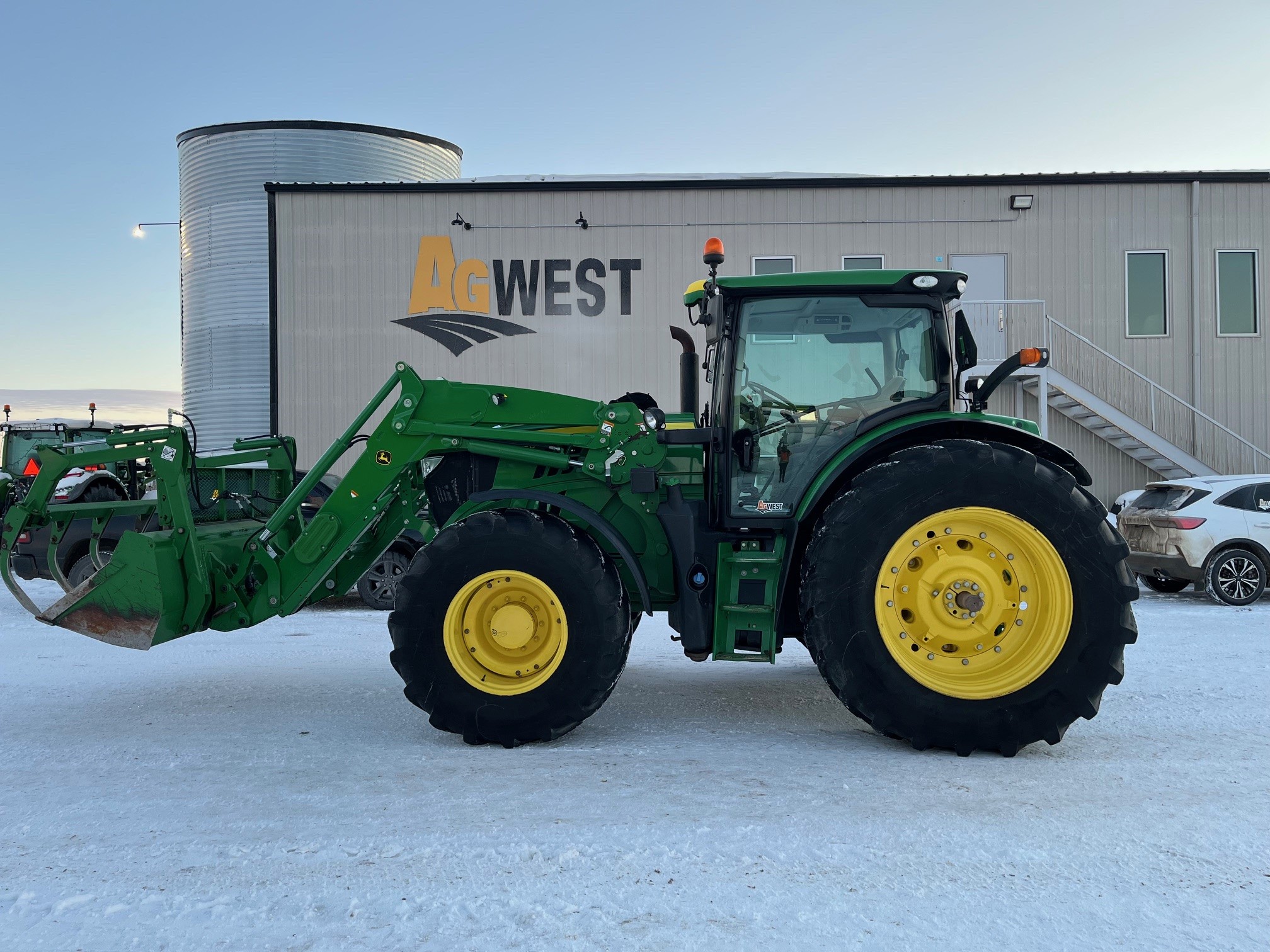 2021 John Deere 6155R Tractor