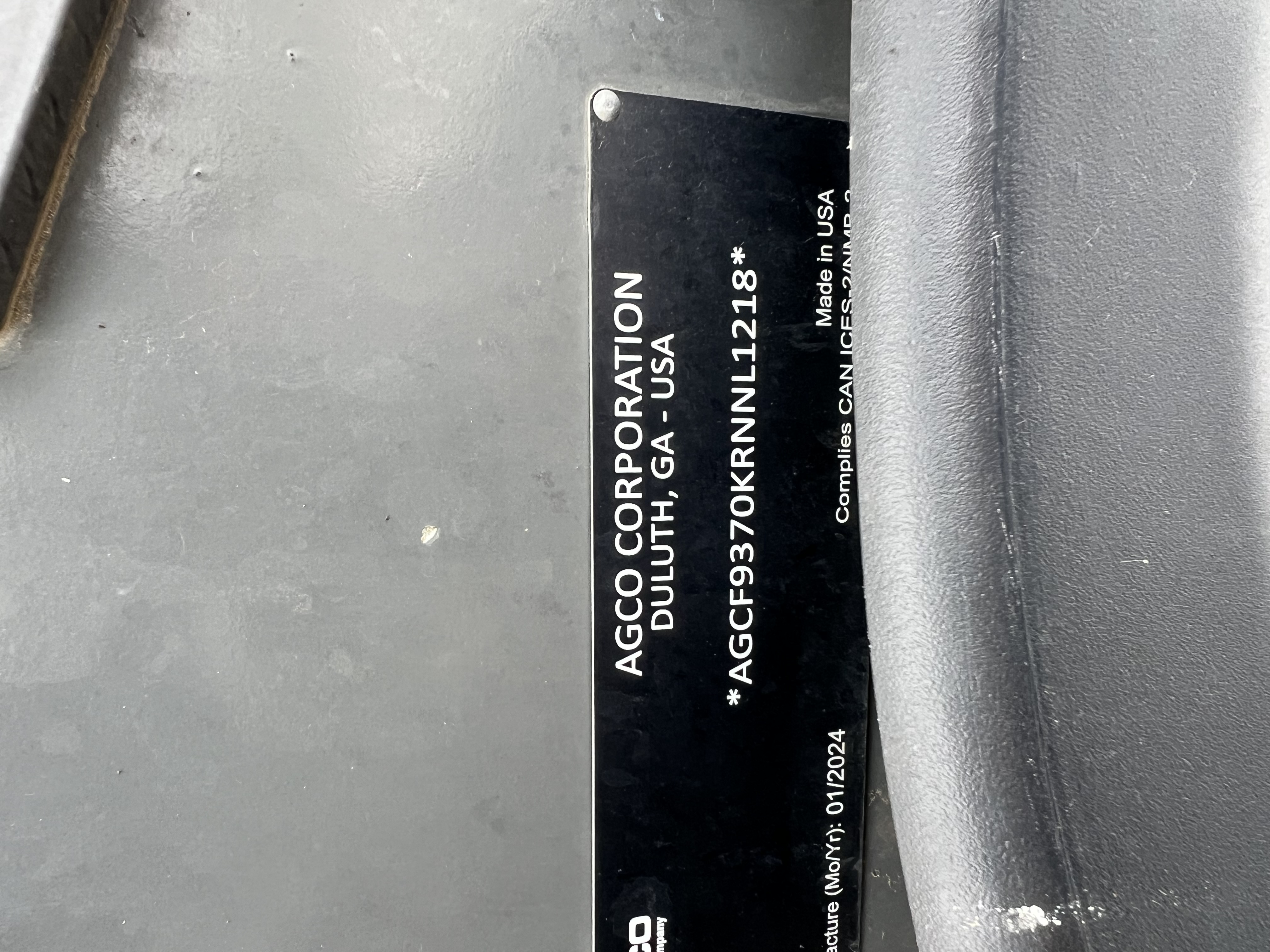 2024 Fendt FTRG937 Sprayer/High Clearance