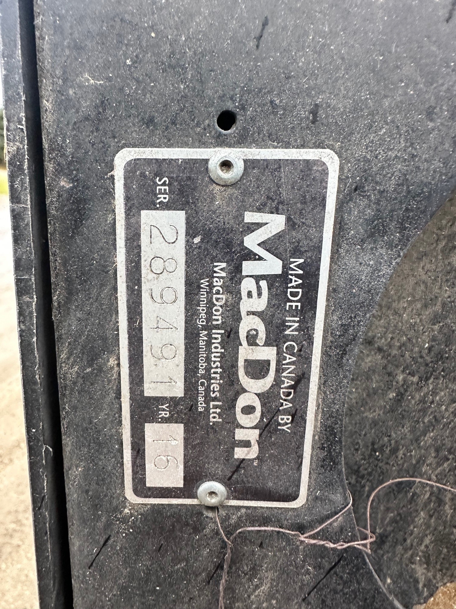 2016 MacDon FD75-40 LEXION Header Combine