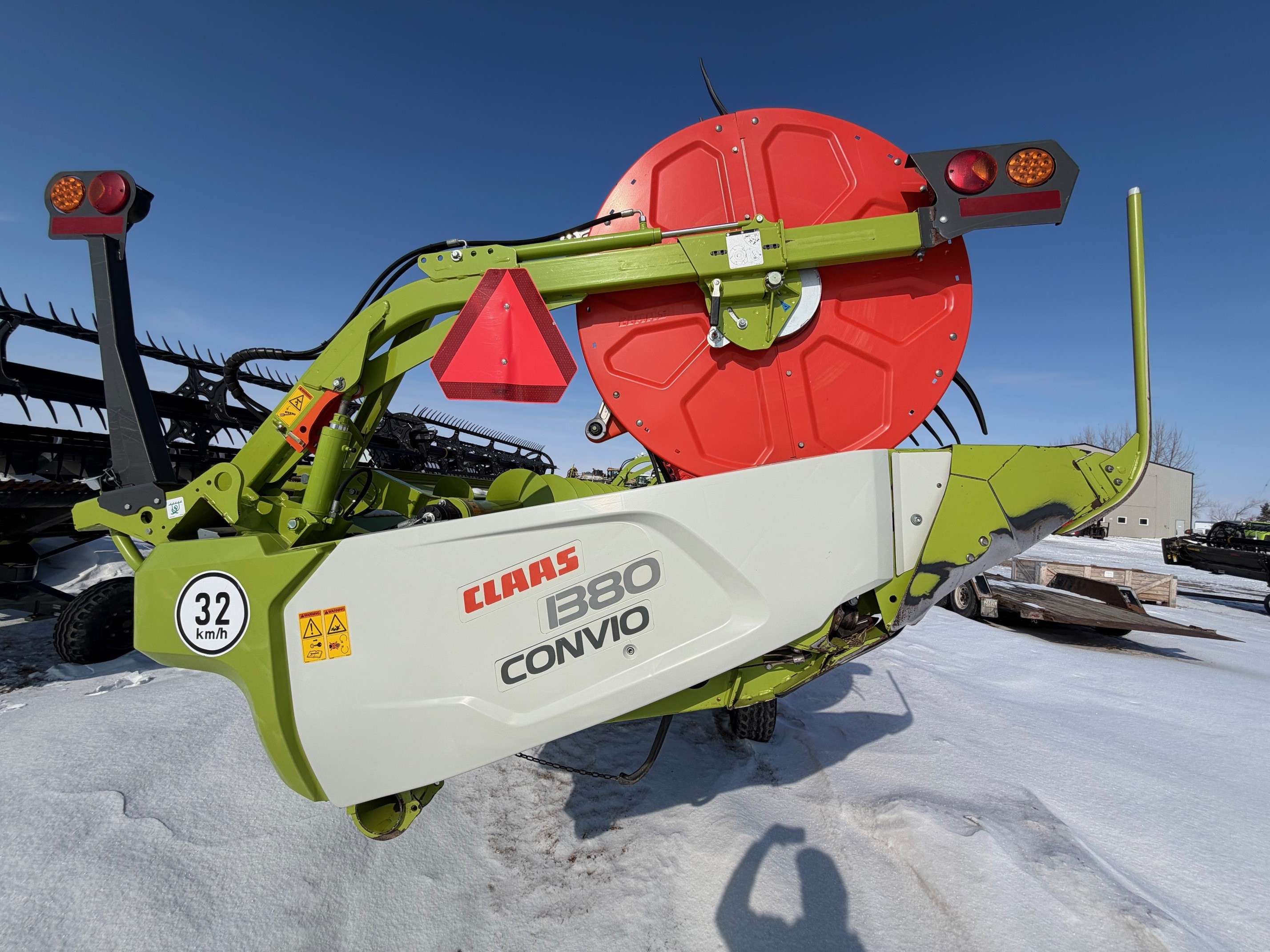 2022 CLAAS Convio Flex 1380 Header Combine